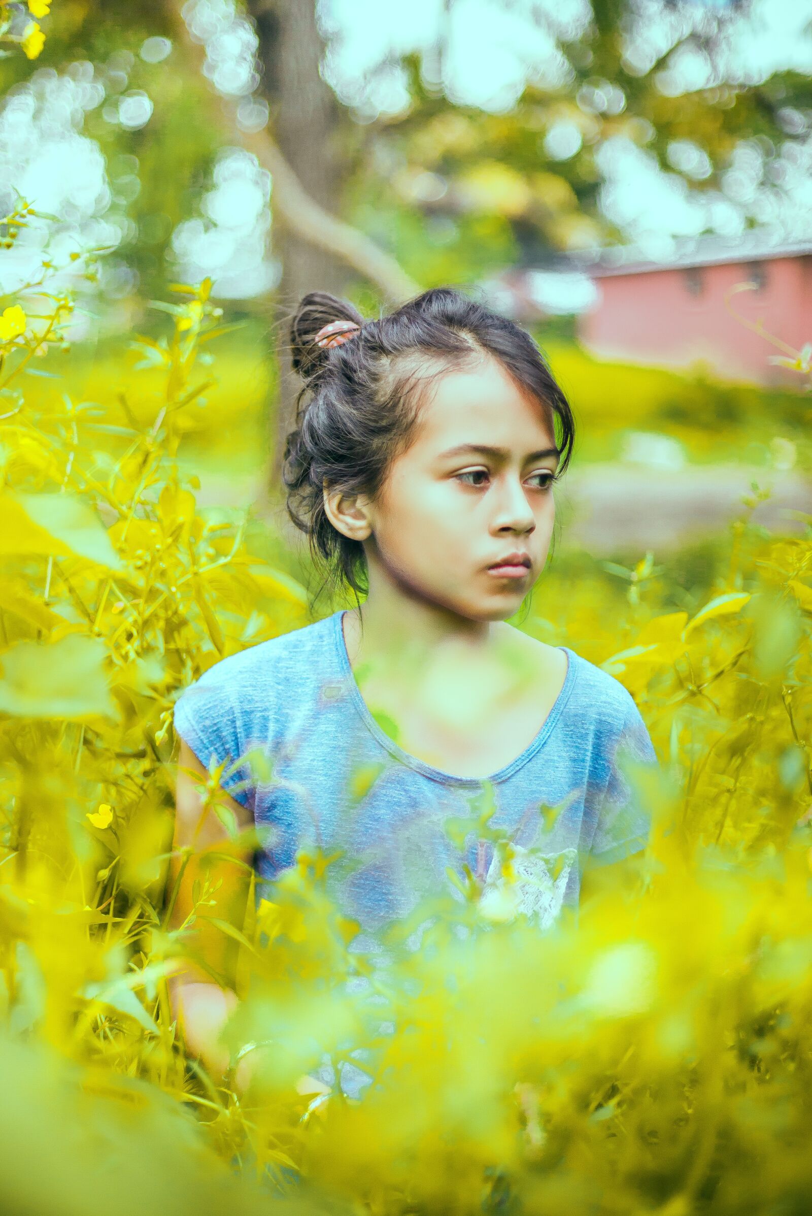 Canon EOS 5D Mark II sample photo. Nature, girl, portrait photography