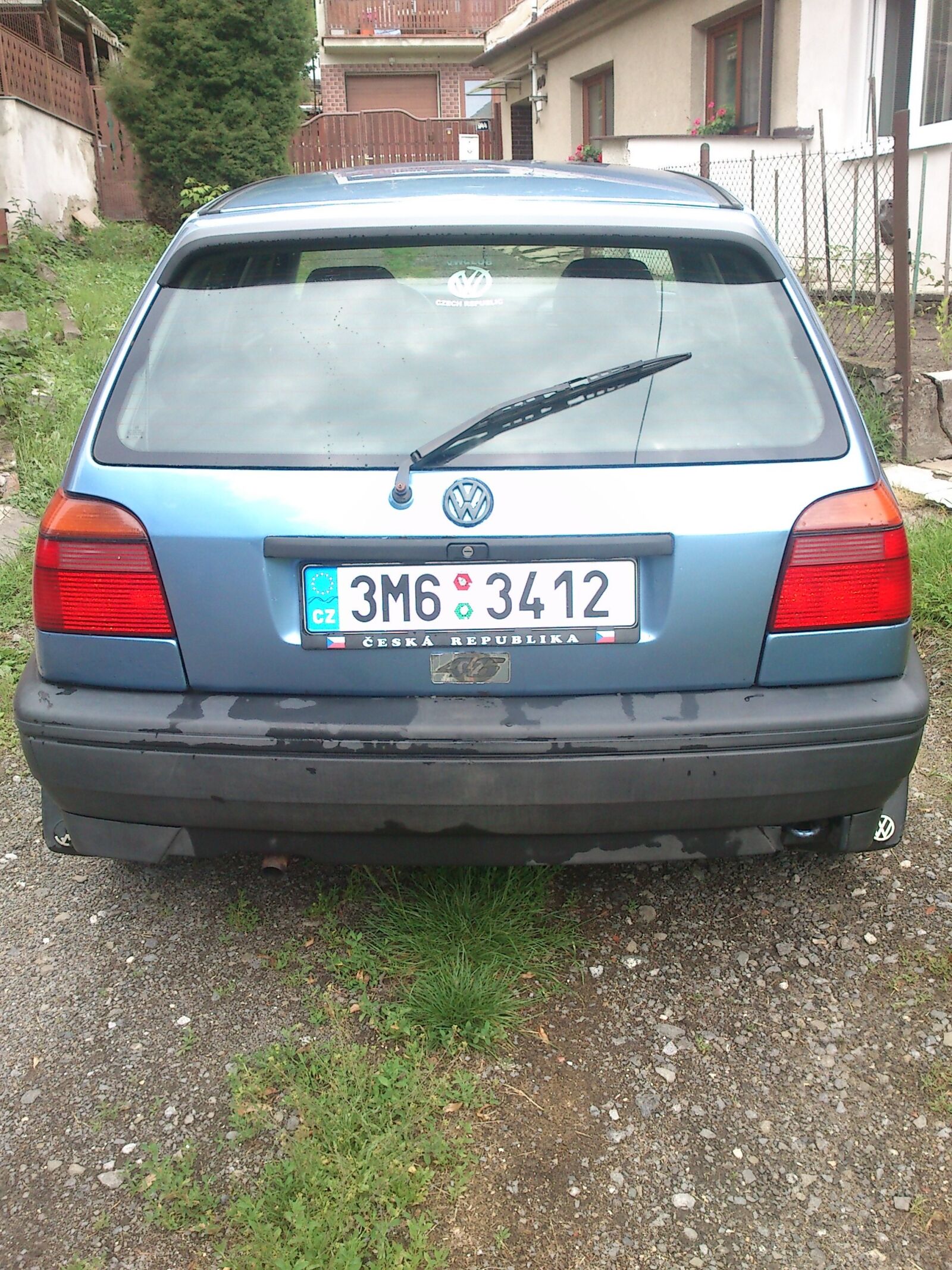 Sony Ericsson Xperia mini sample photo. Volkswagen, golf, yesterday photography