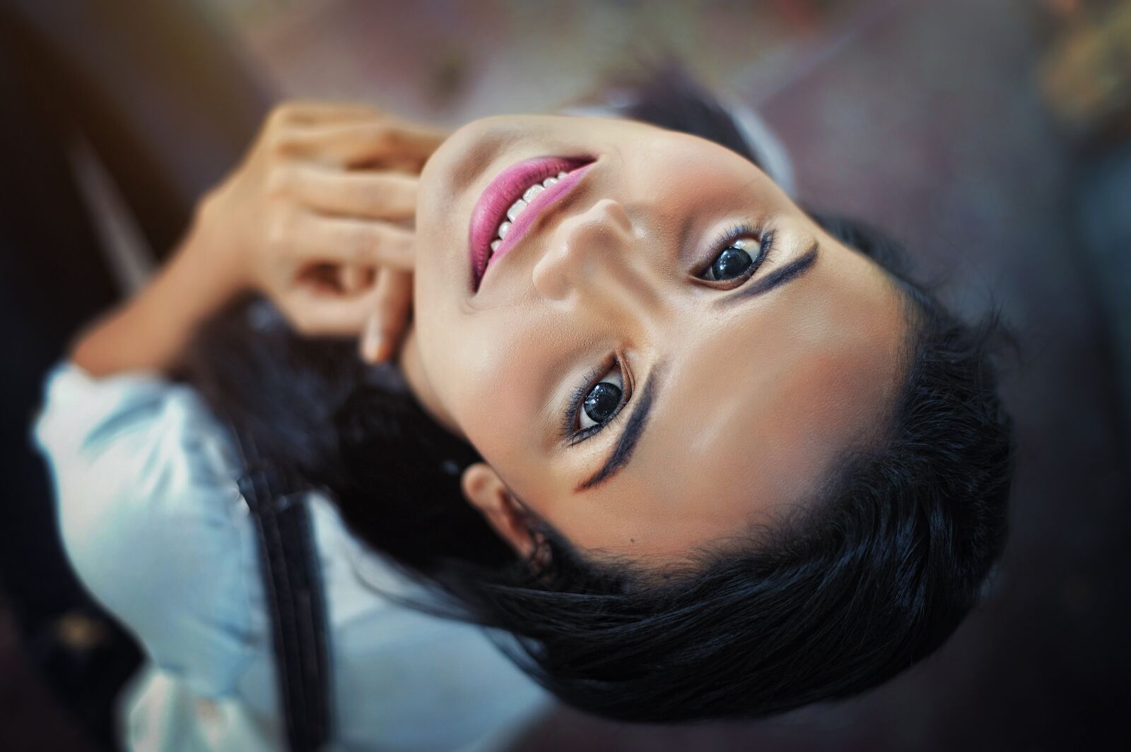 Nikon D700 sample photo. Face, girl, close-up photography