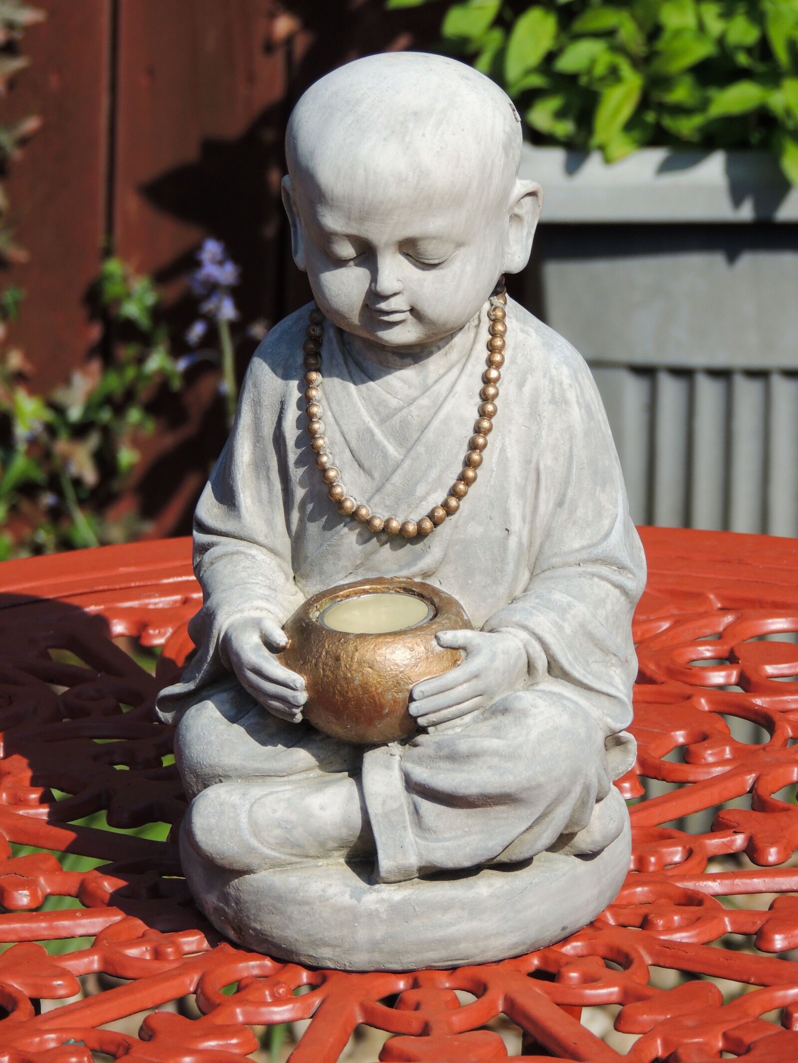 Nikon Coolpix P510 sample photo. Buddha, garden ornament, ornament photography