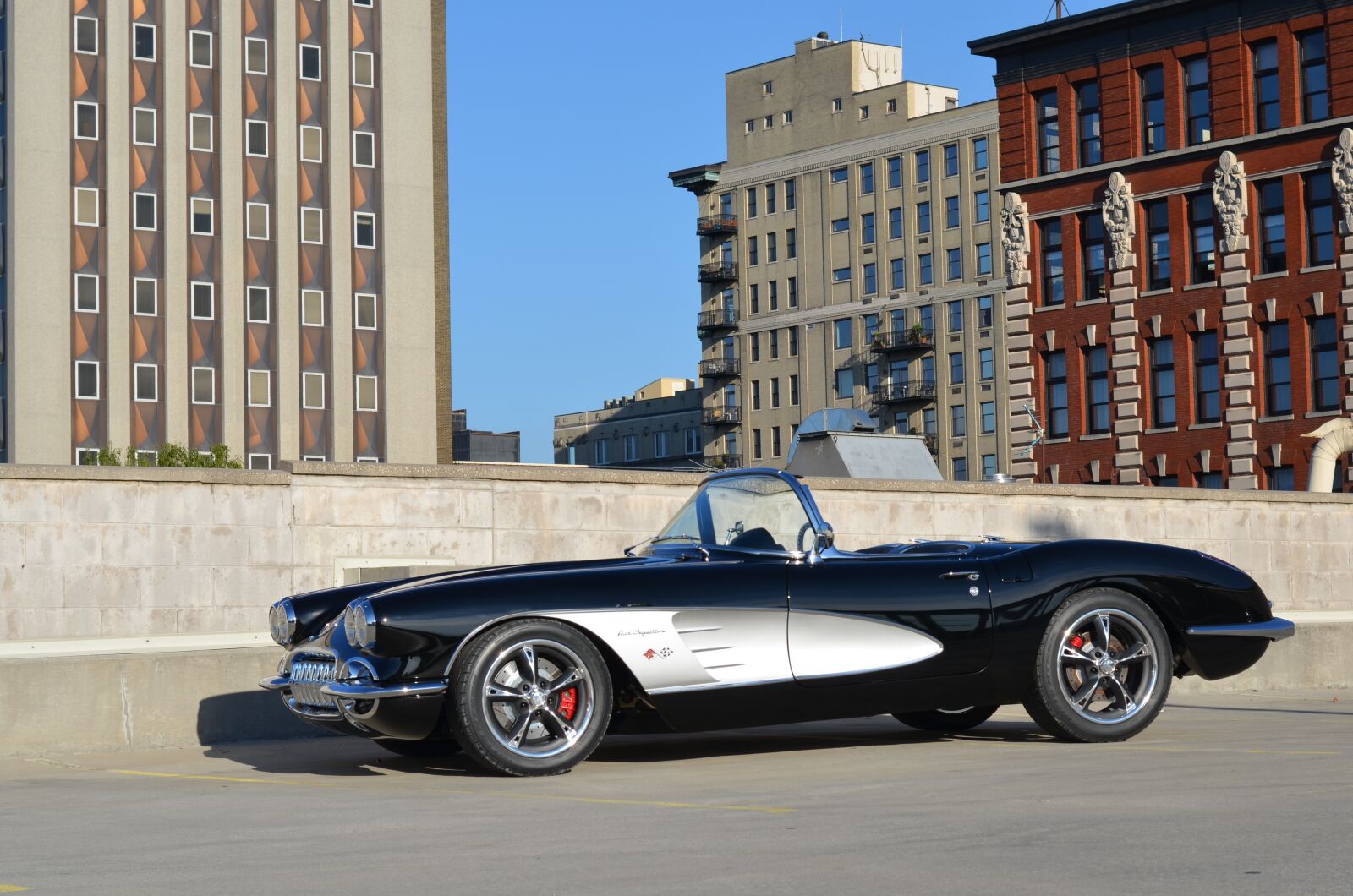 Nikon D5100 sample photo. Corvette, classic corvette, sportscar photography