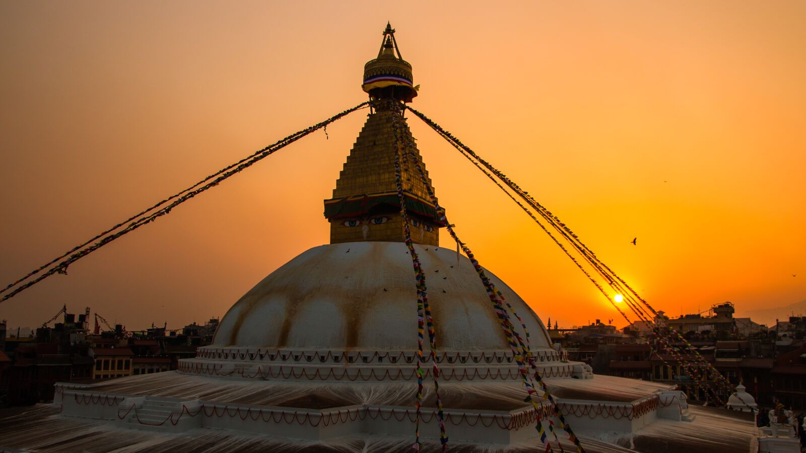 Canon EOS 70D sample photo. Baudha, stupa, sunset photography