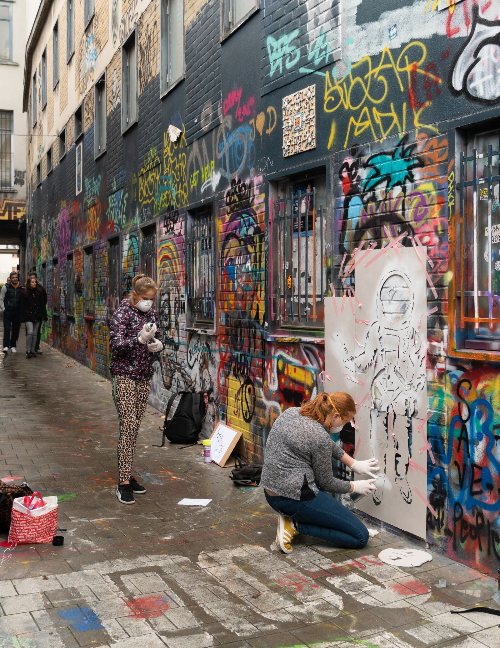 Sony a6500 sample photo. Werregarenstraat, graffiti alley, graffiti photography