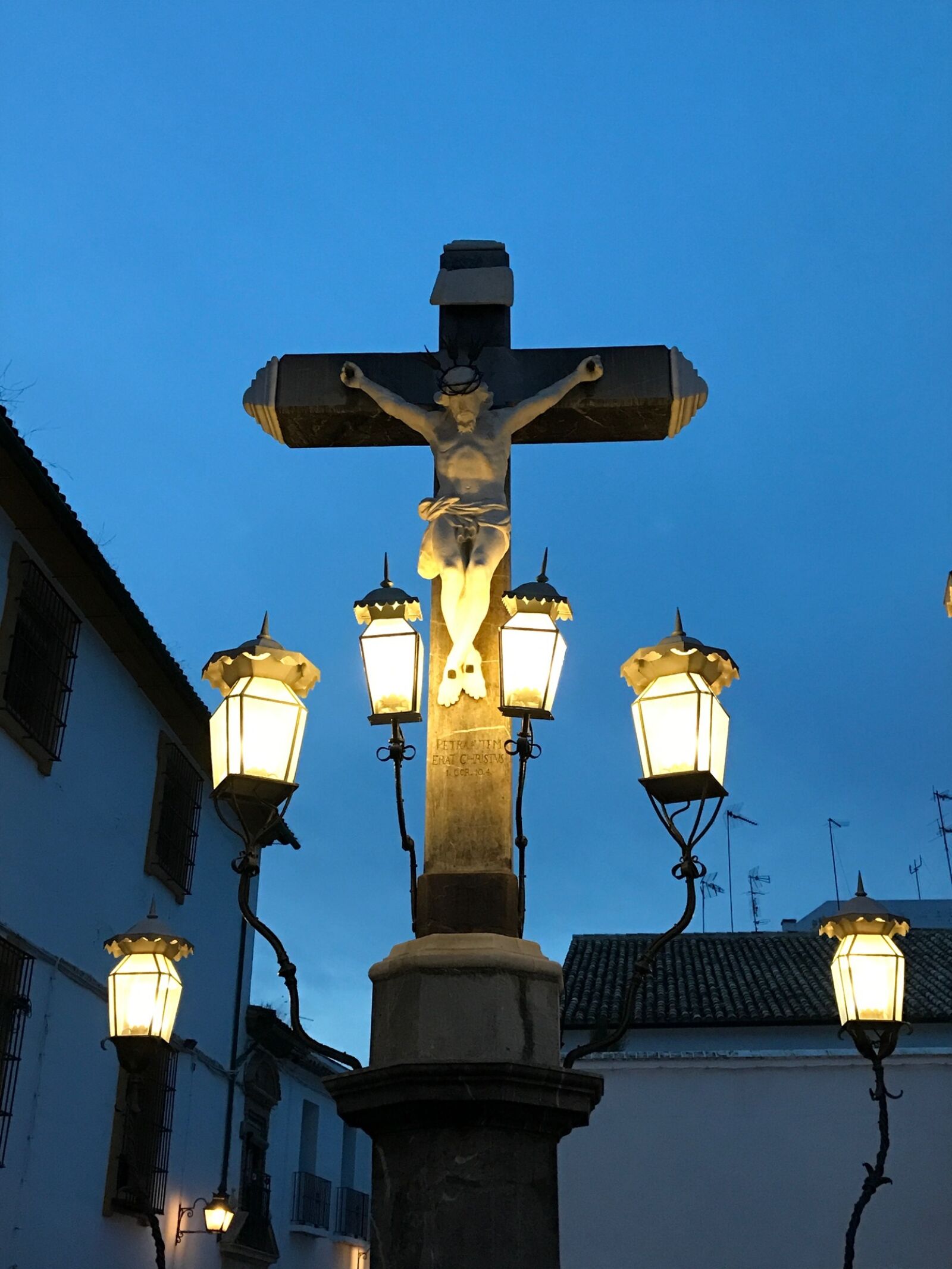 Apple iPhone 7 sample photo. Cordoba, christ of the photography