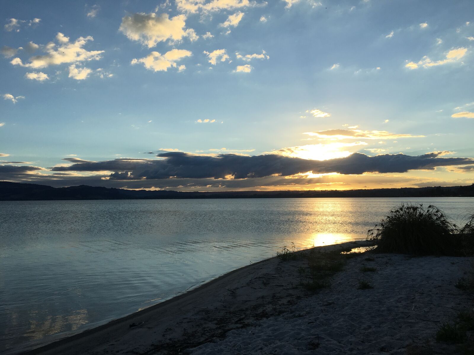 Apple iPhone 6s sample photo. Sunset, new zealand, nature photography