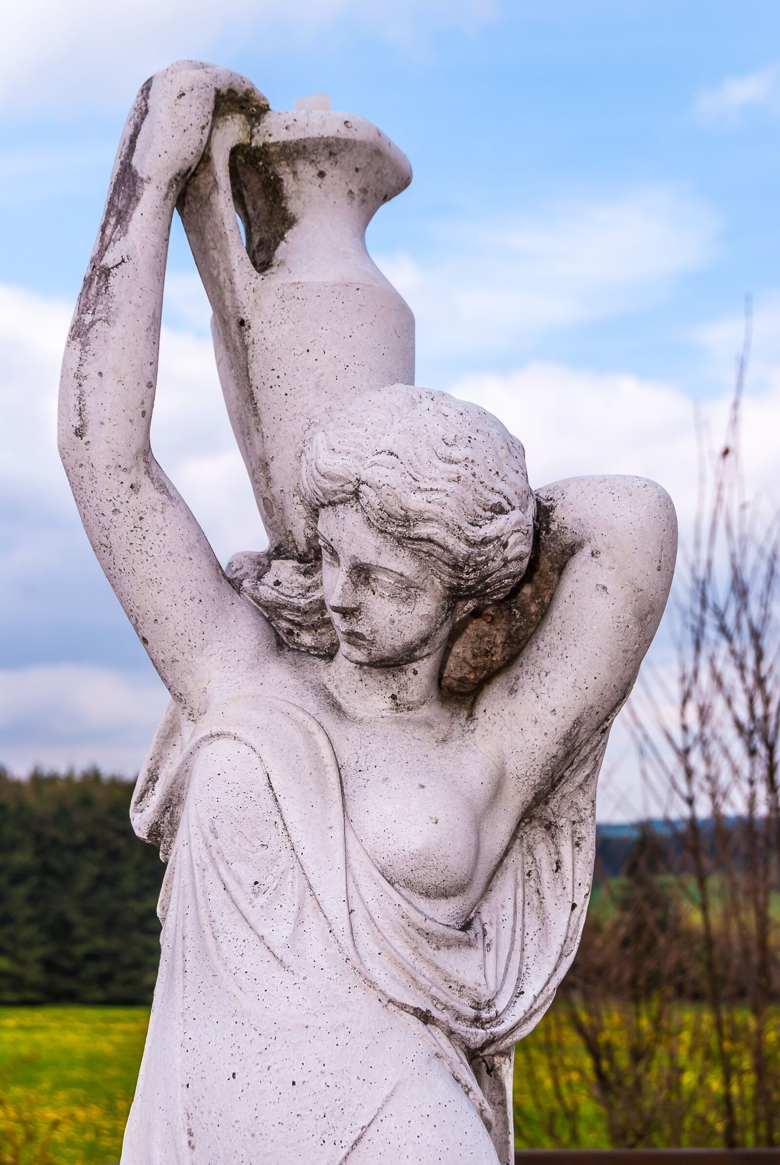 Nikon D60 sample photo. Statue, greek, greece photography