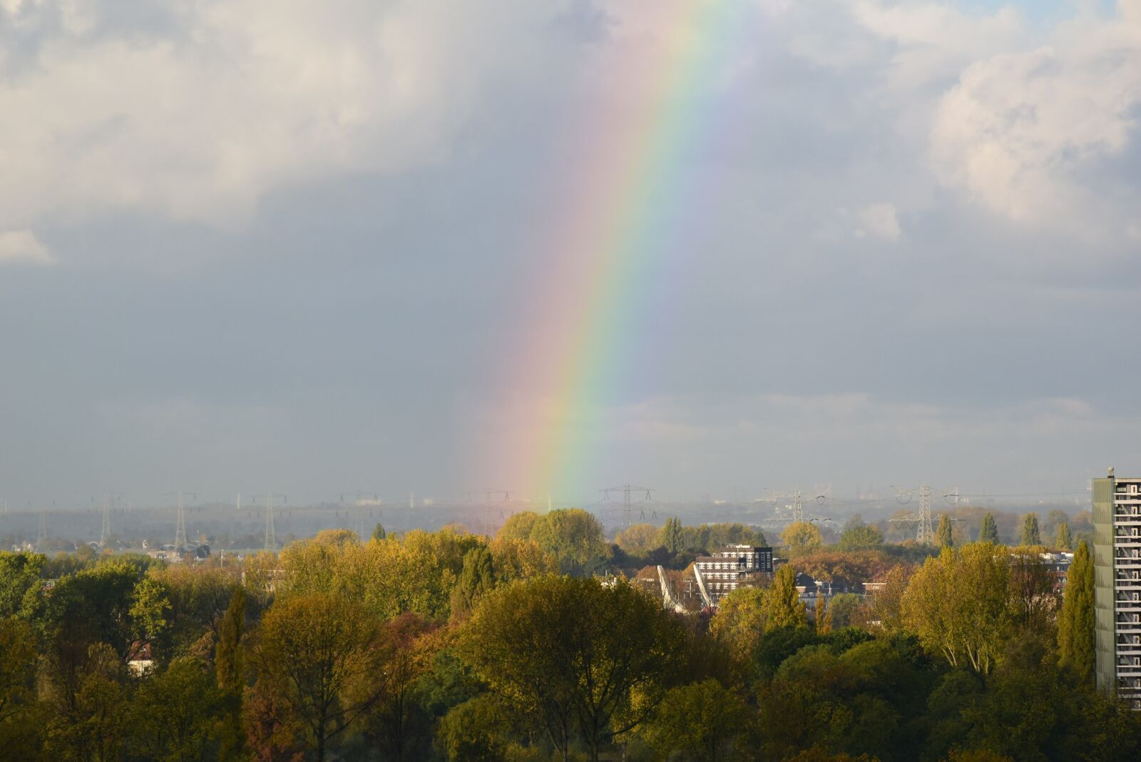 Nikon D5300 sample photo. Rainbow, horizon, heaven photography