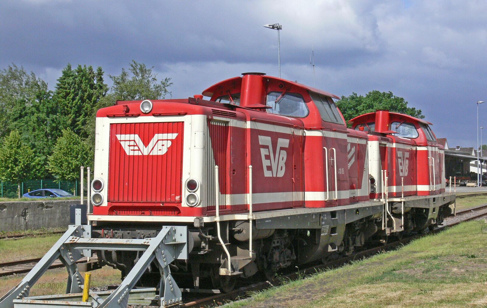 Panasonic DMC-FZ30 sample photo. Diesel locomotives, double traction photography