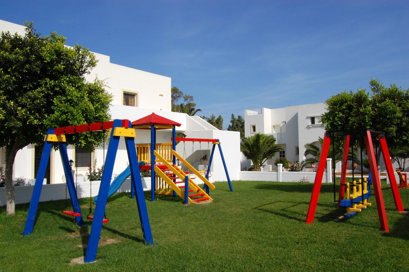 Nikon D40 sample photo. Kos, hotel, playground photography