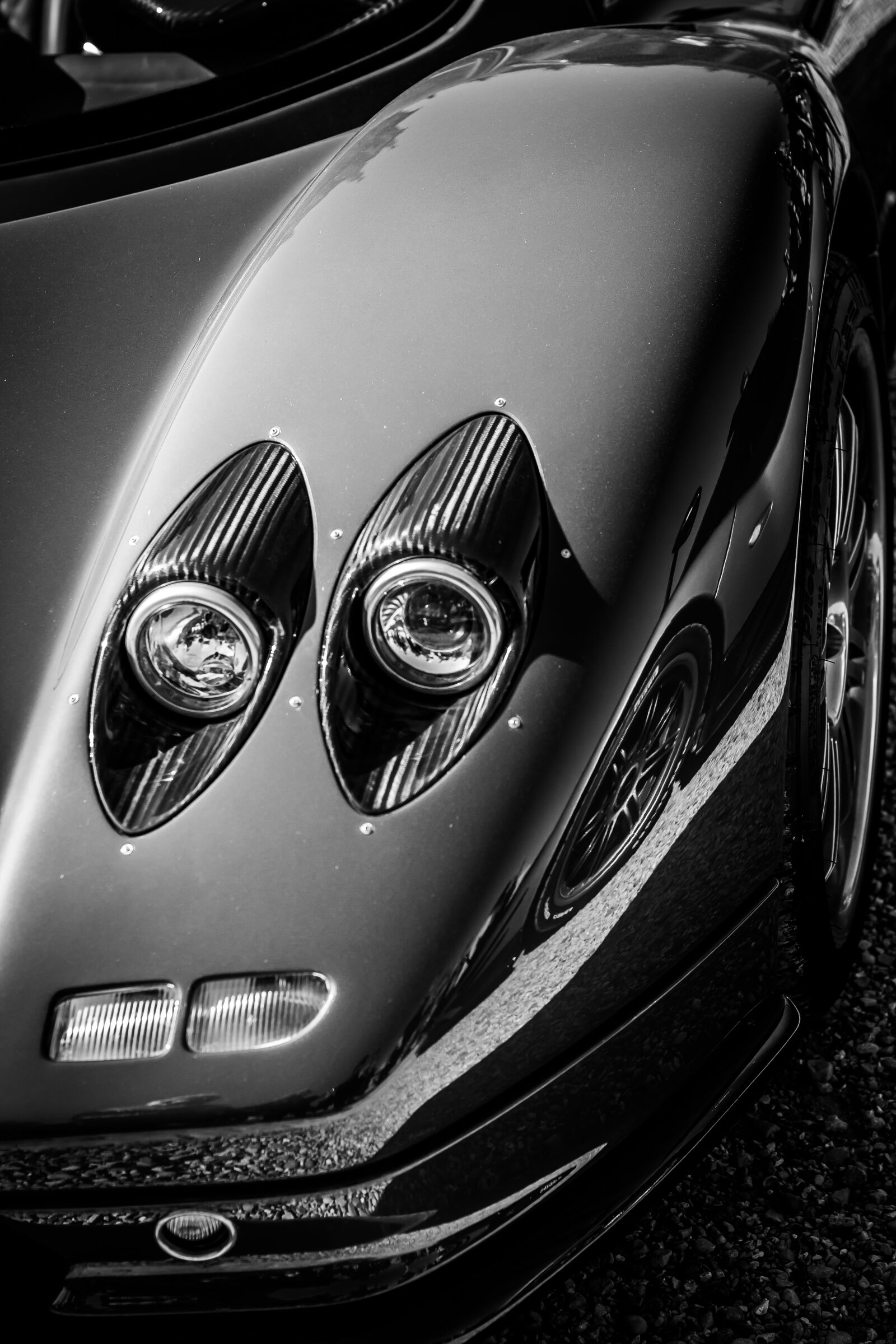 Canon EOS 70D + Canon EF 50mm F1.4 USM sample photo. Headlight, pagani, pagani zonda photography