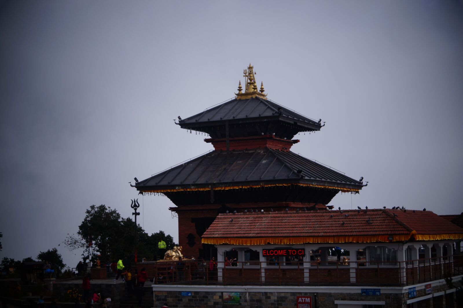 Sony DT 18-55mm F3.5-5.6 SAM II sample photo. Chandragiri, temple, nepal photography