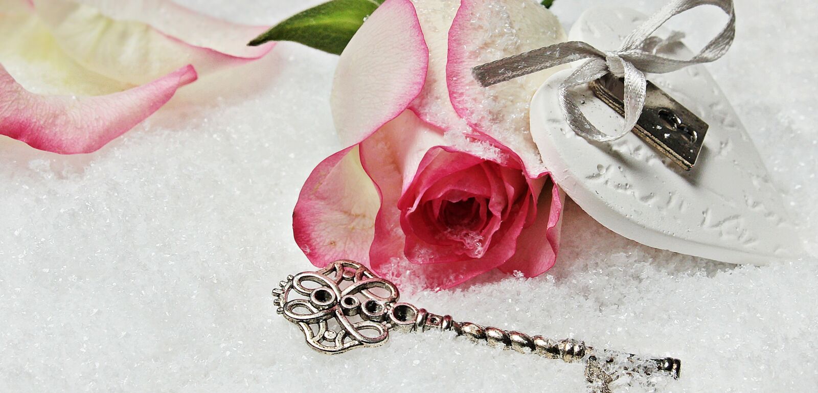 Canon EOS 550D (EOS Rebel T2i / EOS Kiss X4) sample photo. Heart, key, rose photography