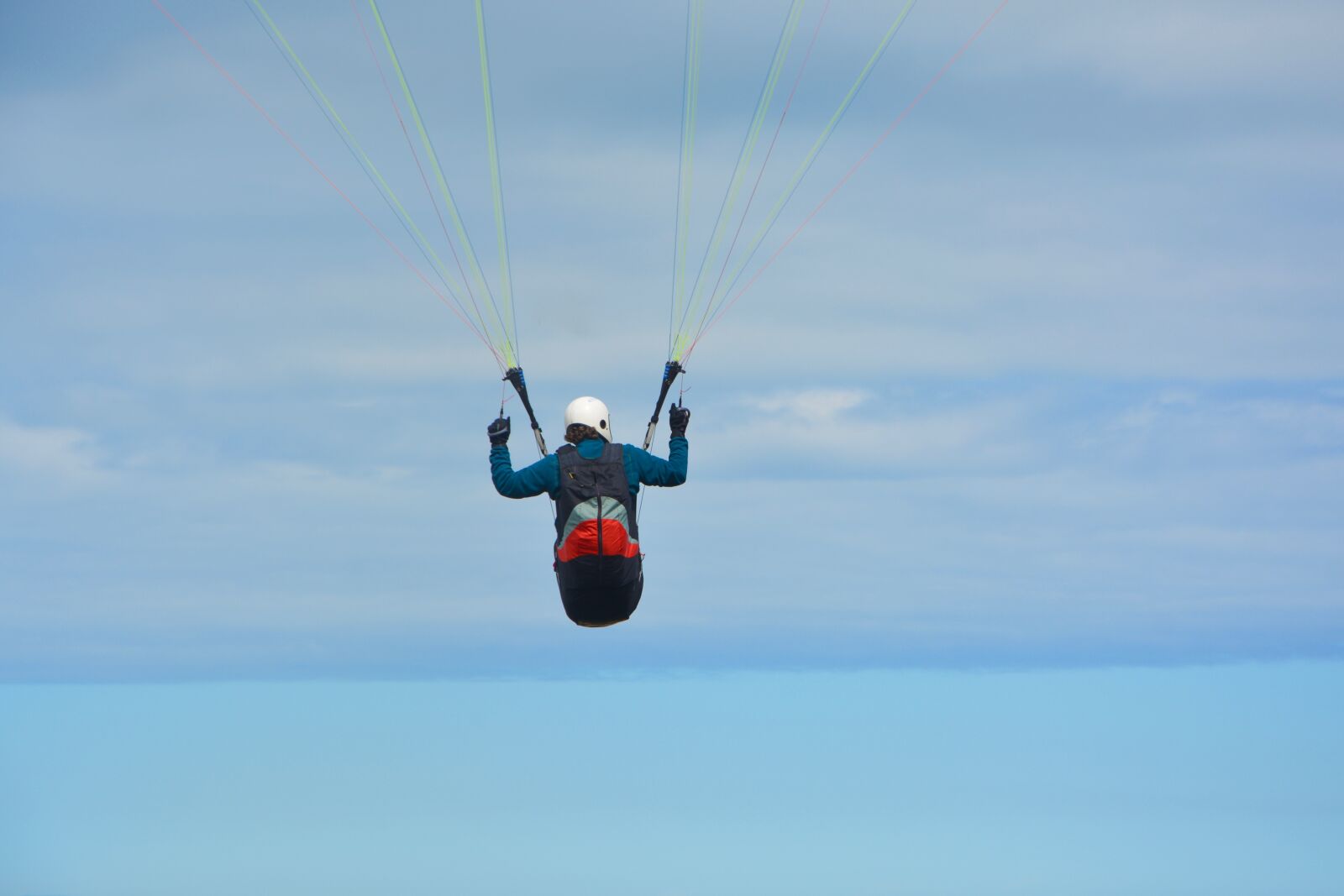 Nikon D5200 sample photo. Paragliding, paraglider, fifth wheel photography