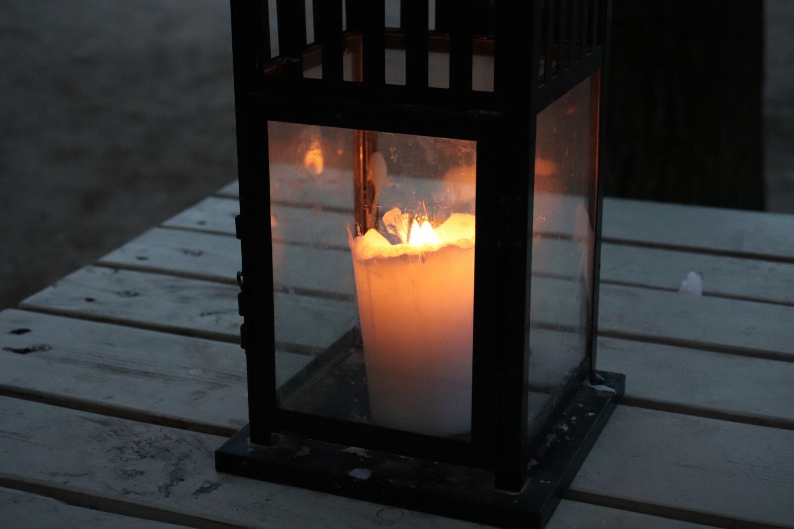Canon EOS 200D (EOS Rebel SL2 / EOS Kiss X9) sample photo. Candle, lantern, advent photography