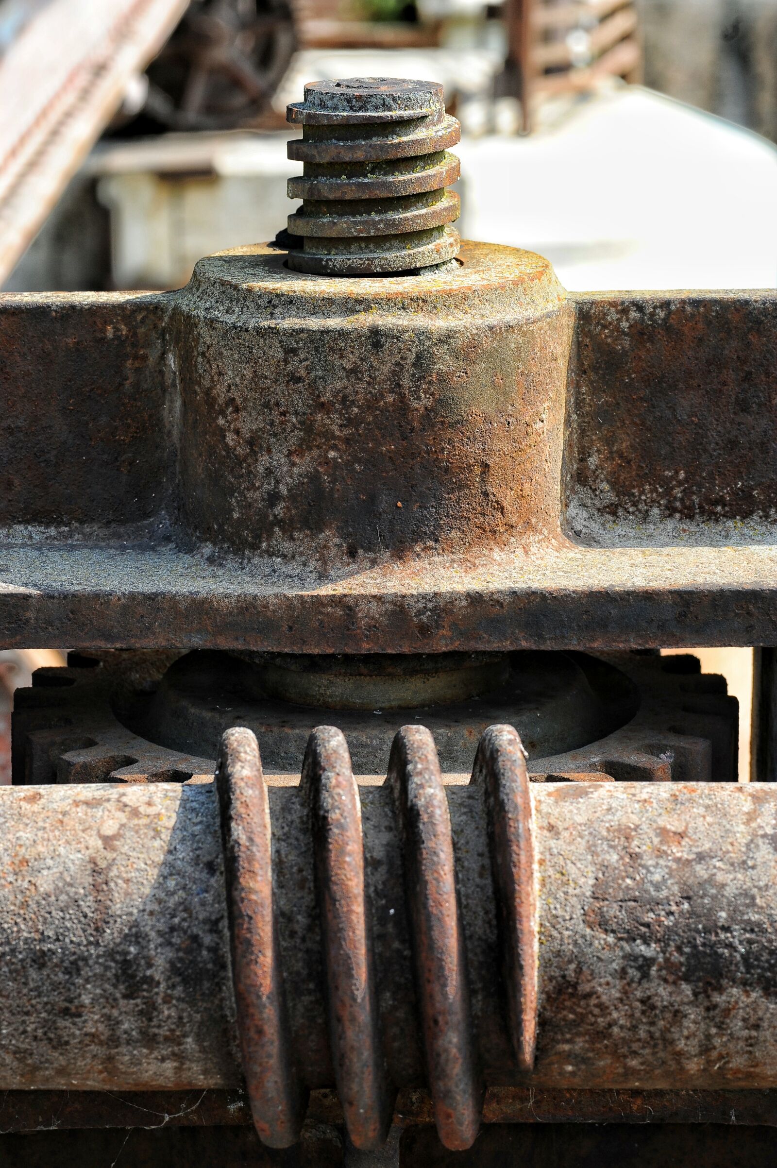 Nikon D700 sample photo. Iron, rust, texture photography