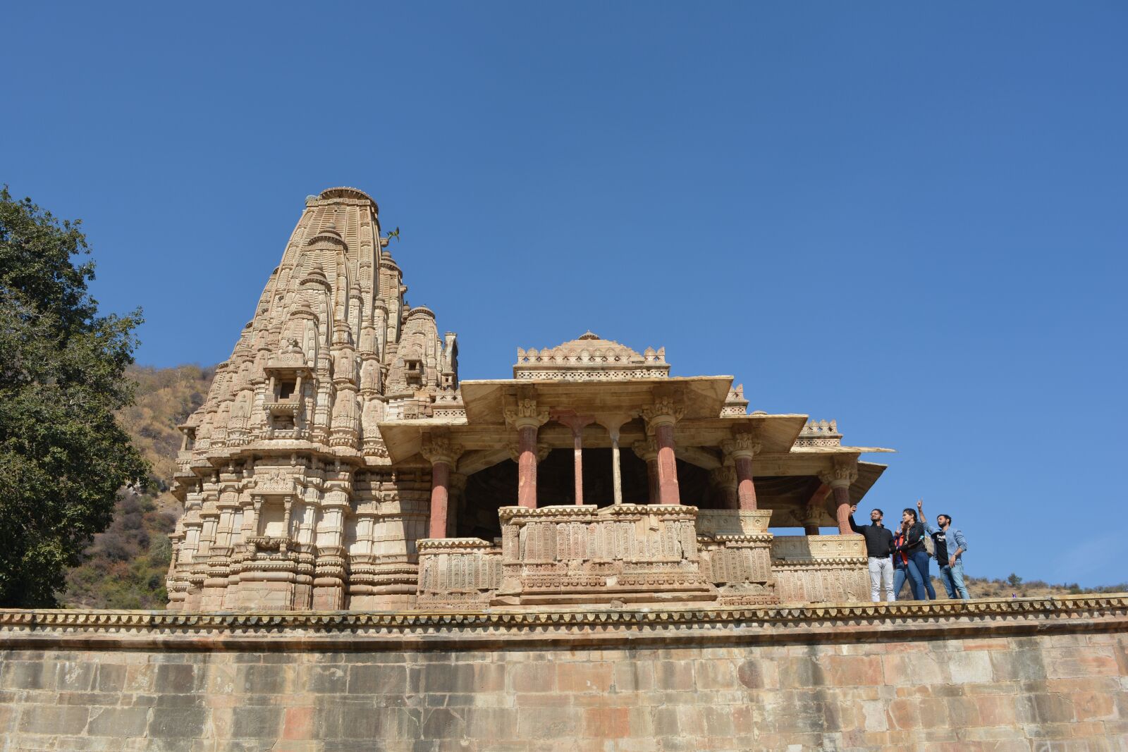 Nikon D5200 sample photo. Bhangadh, temple, fort photography