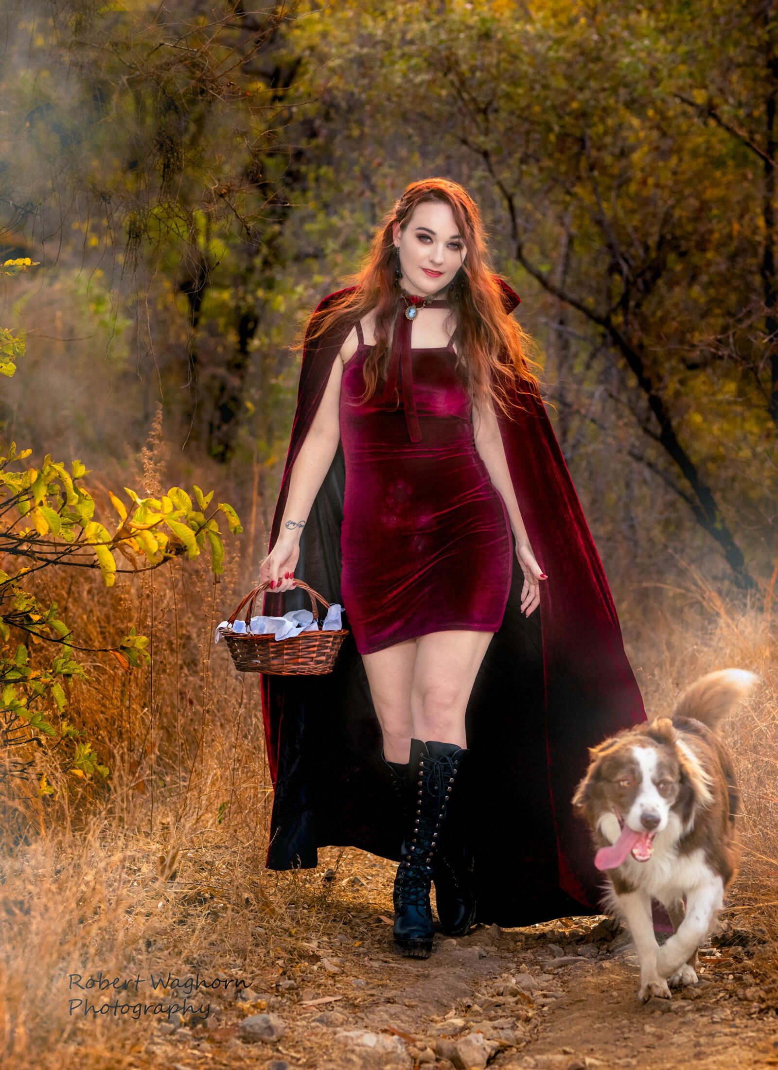 Sony a7R sample photo. Little red riding hood photography