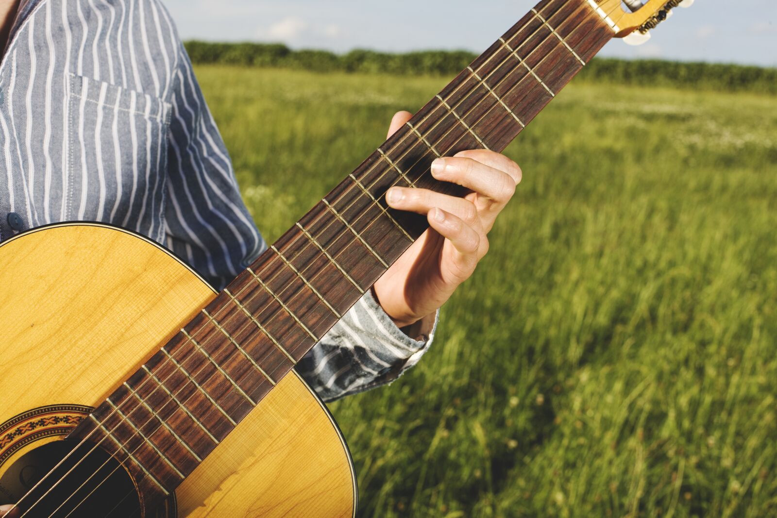 Canon EOS-1Ds Mark III sample photo. Guitar, classical guitar, musical photography