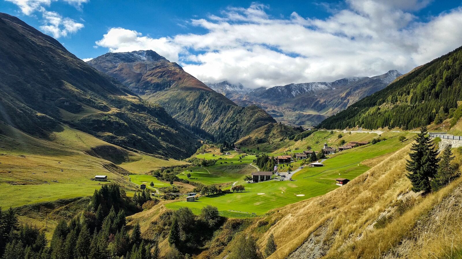 Samsung Galaxy S5 sample photo. Switzerland, mountains, valley photography