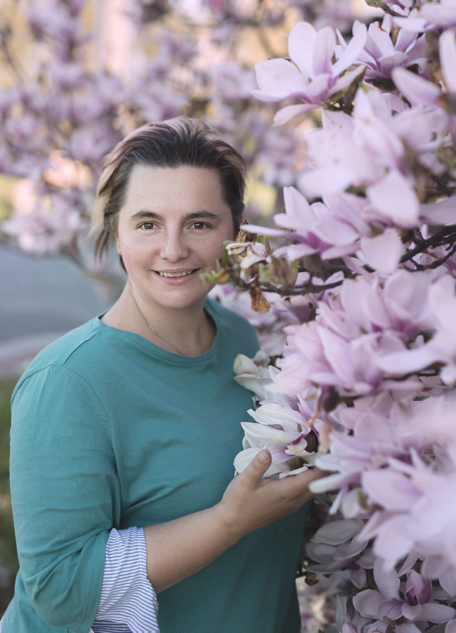 Nikon D800E sample photo. Magnolia, flowering, spring photography