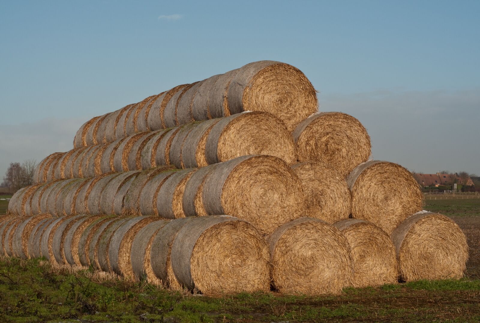 Nikon D300 sample photo. Haystack, straw, agriculture photography