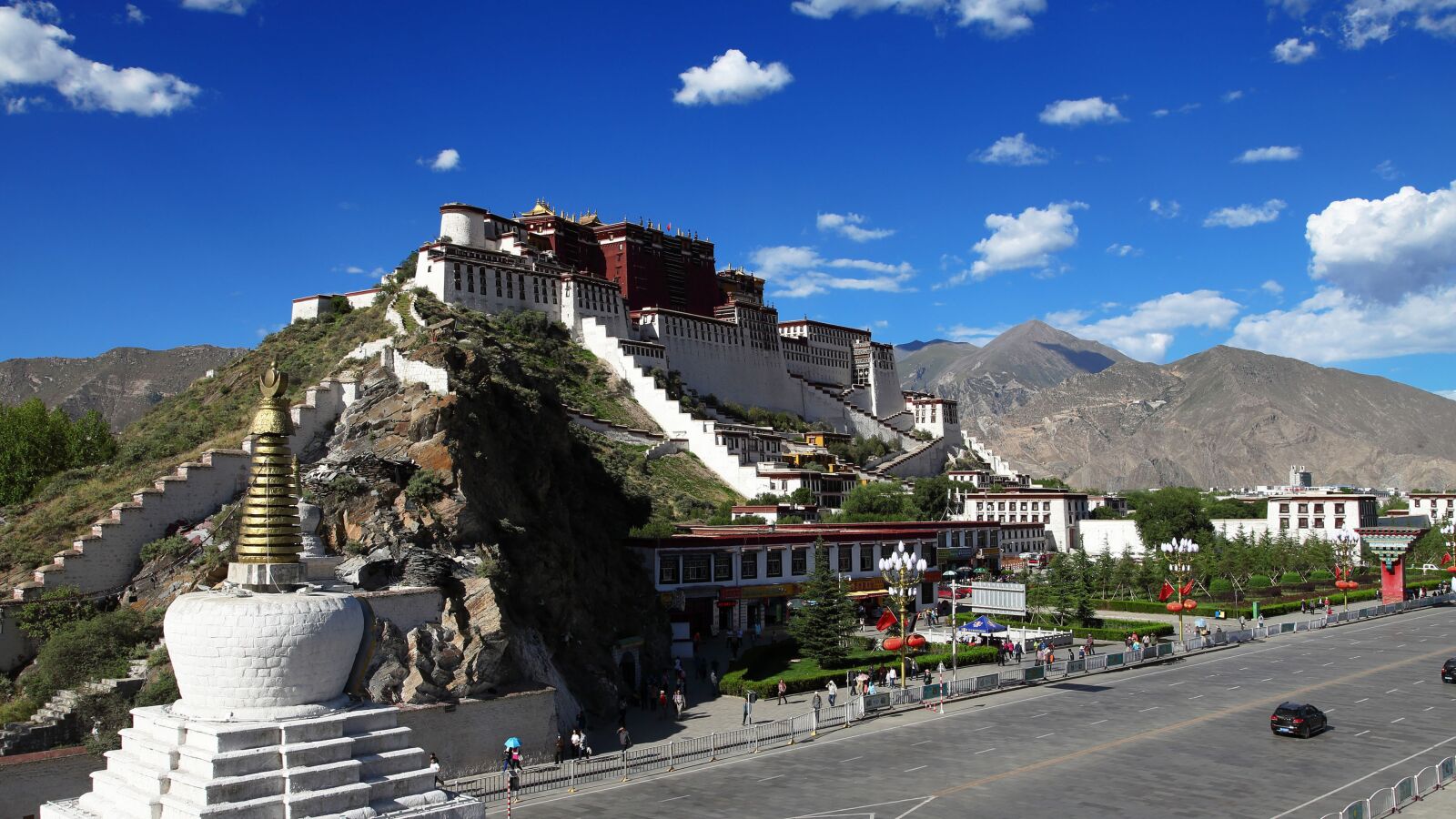 Canon EOS 5D Mark II sample photo. Tibet, lhasa, the potala photography