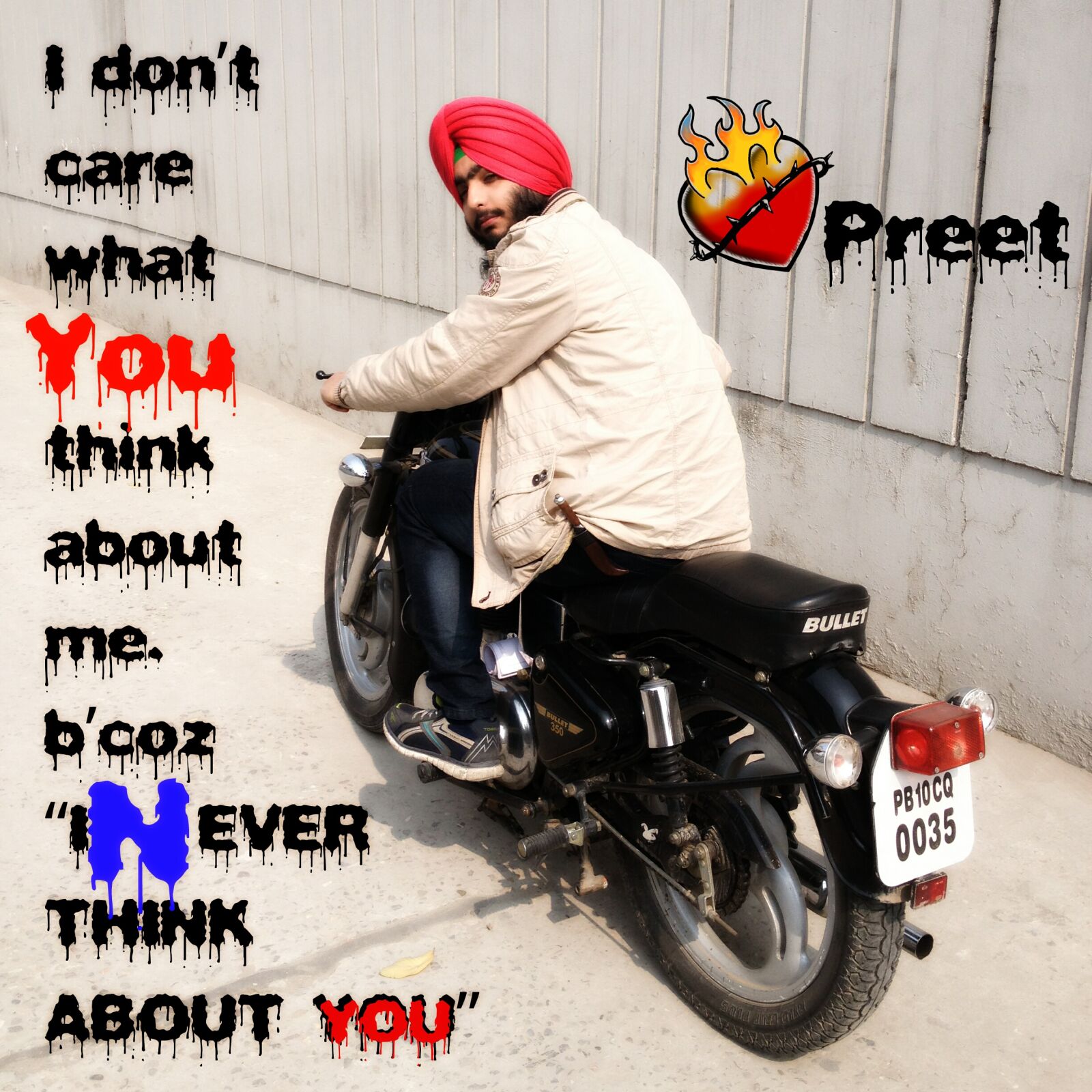 Apple iPhone 4S sample photo. 0035, bike, bullet, dilpreet photography
