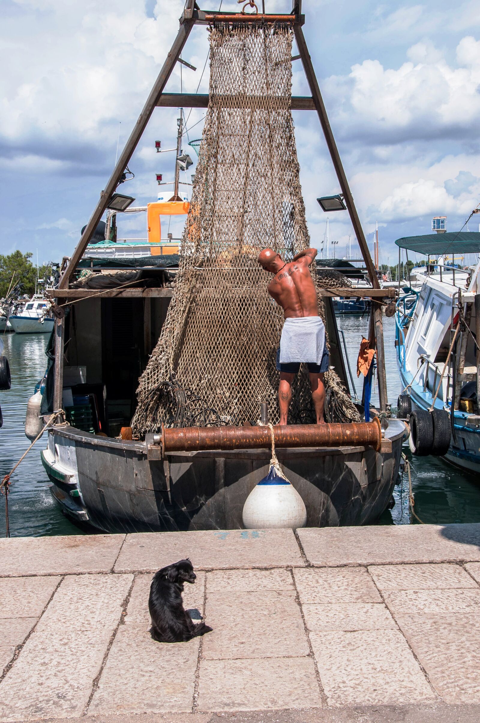 Nikon D90 sample photo. Fishing, people, sea photography
