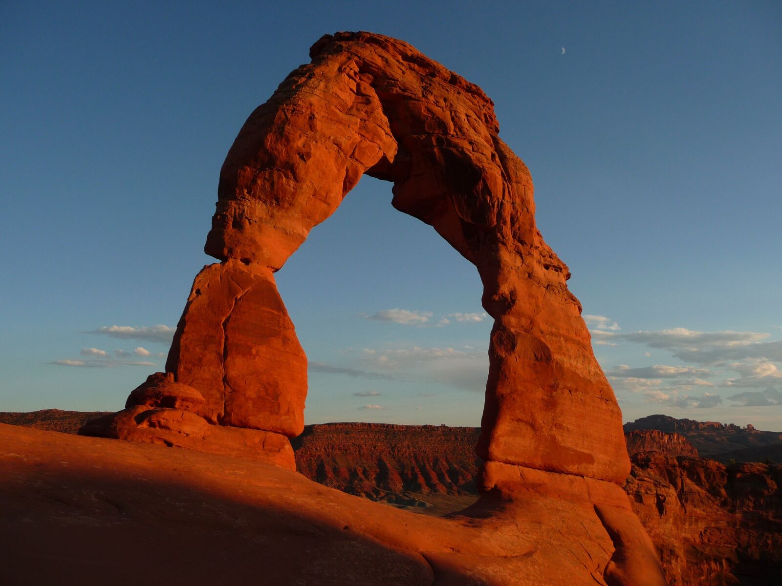 Panasonic Lumix DMC-TZ5 sample photo. Delicate arch, arches national photography