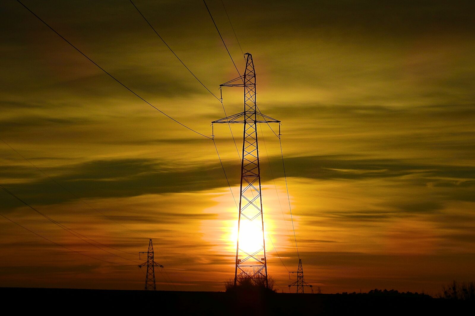 Nikon Coolpix P900 sample photo. Sunset, sky, energy photography