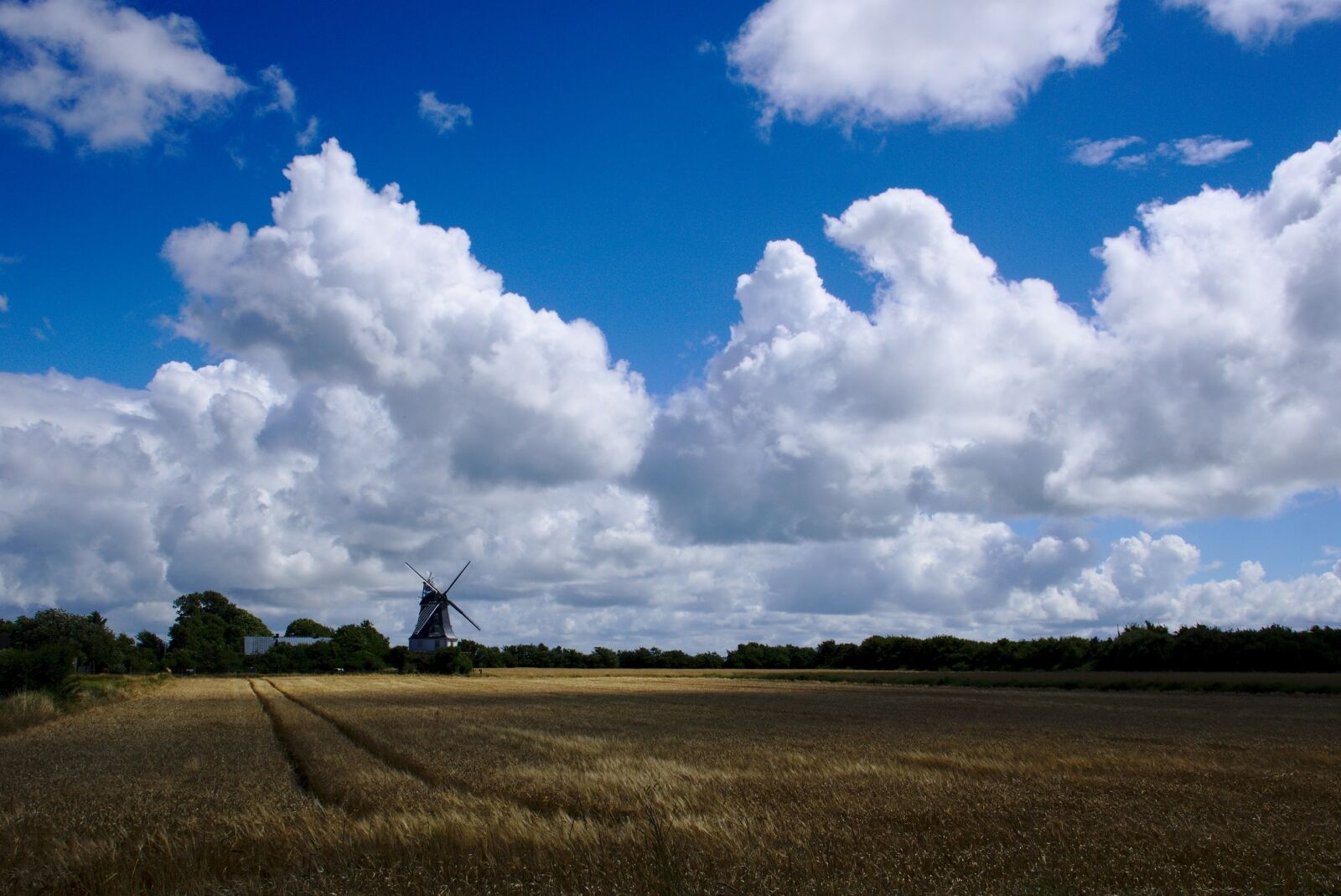 Sony a6000 + Sony Sonnar T* E 24mm F1.8 ZA sample photo. Windmill, sky, cloud photography