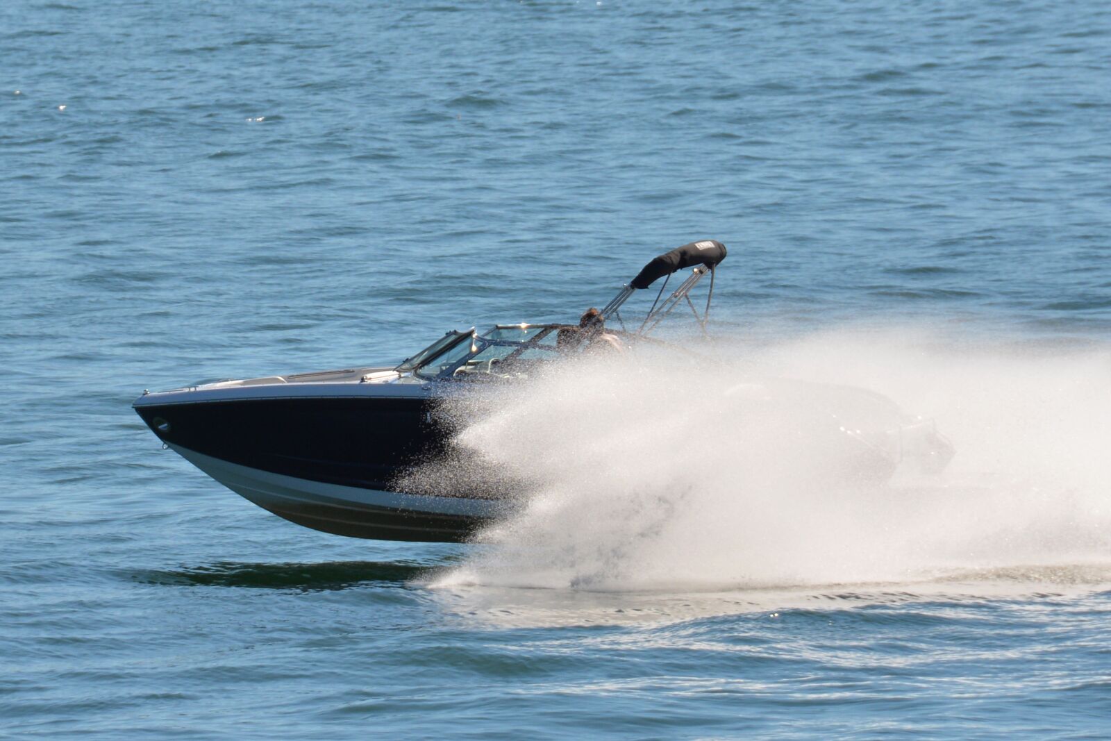 Nikon D7100 sample photo. Lake constance, powerboat, boat photography