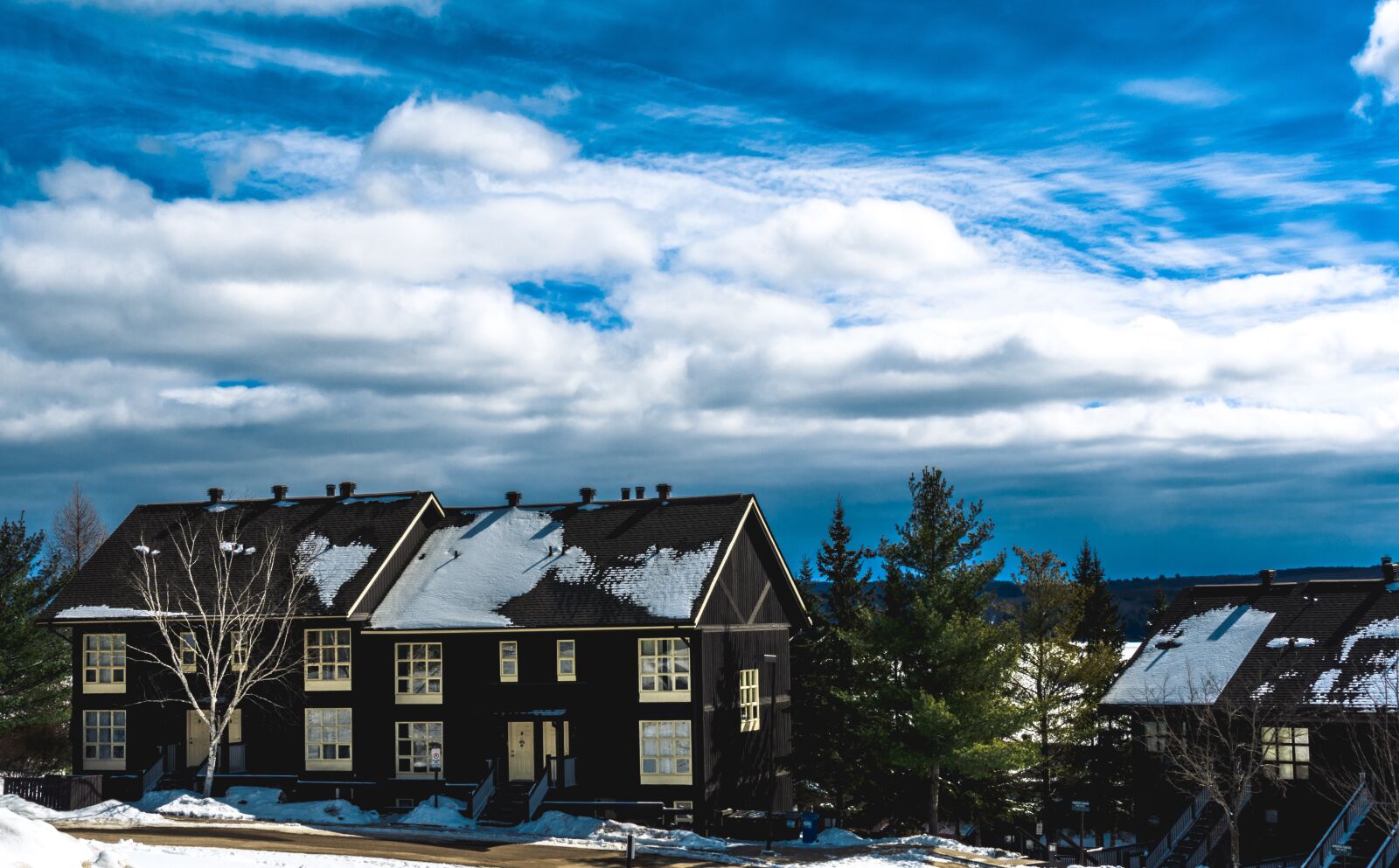 Nikon D7200 sample photo. Clouds, landscape, winter photography