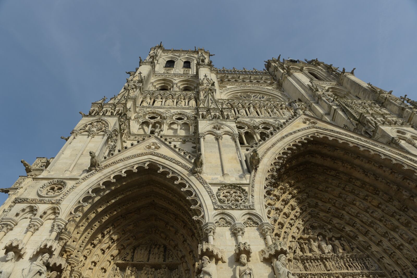 Nikon D750 sample photo. Monument, cathedral, amiens photography