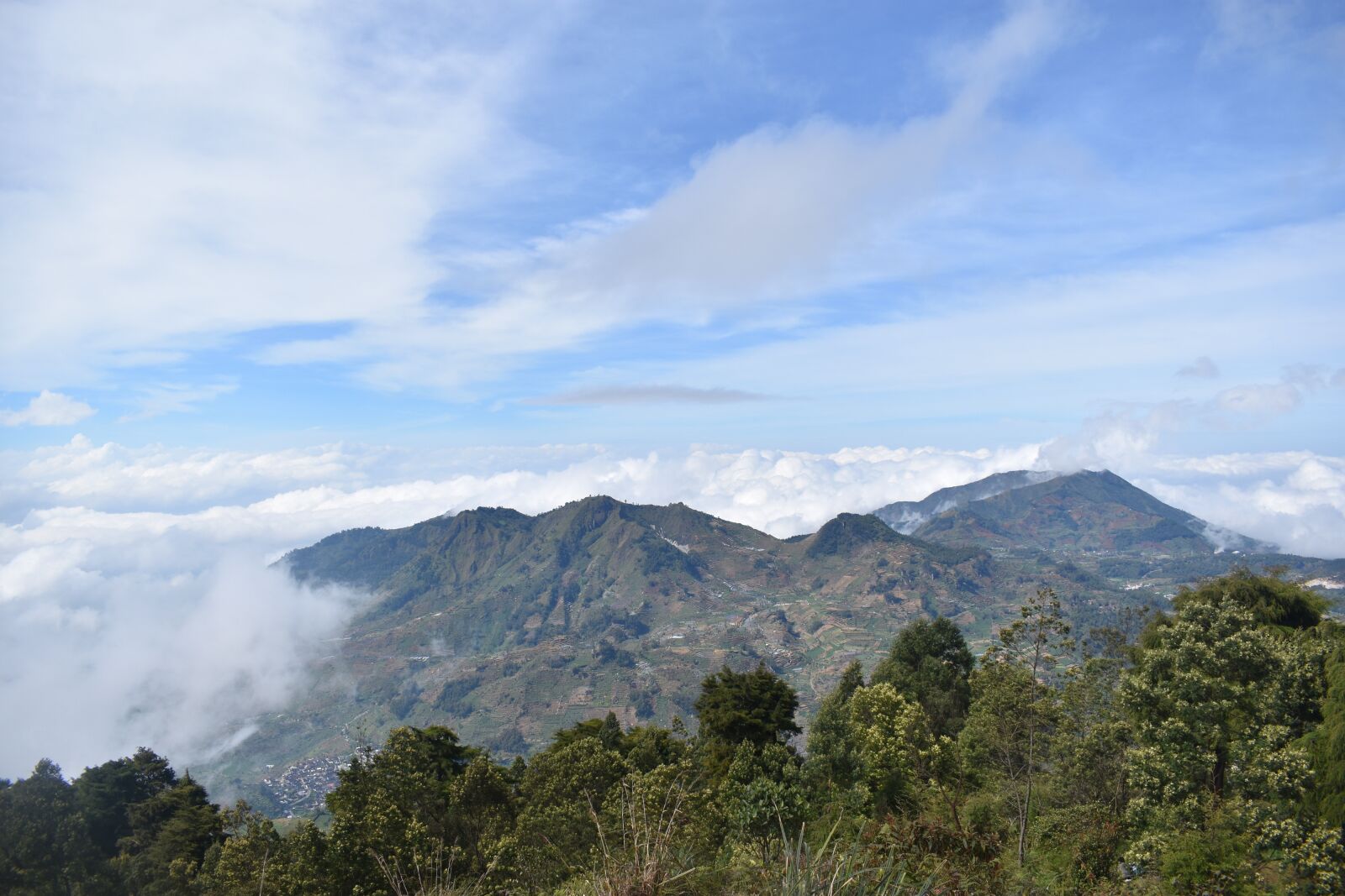 Nikon D3400 sample photo. Hills, sky, cloud photography