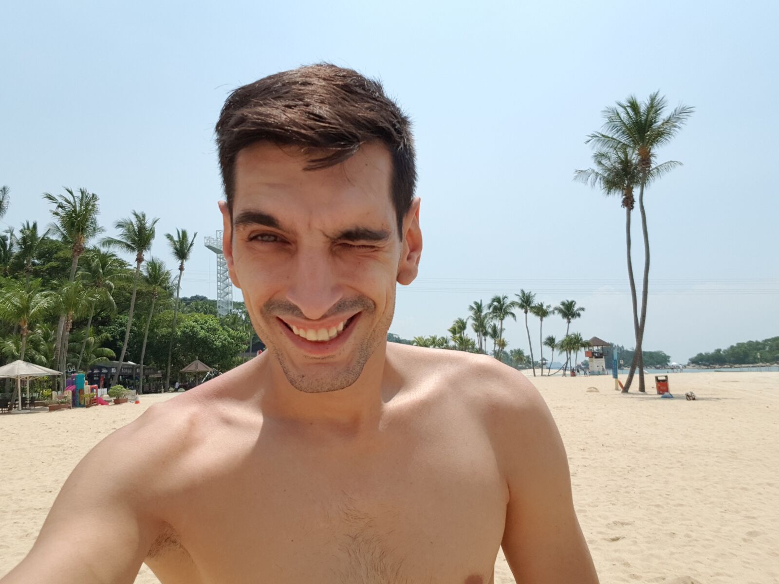 Samsung Galaxy S8 sample photo. Smile, man, beach photography