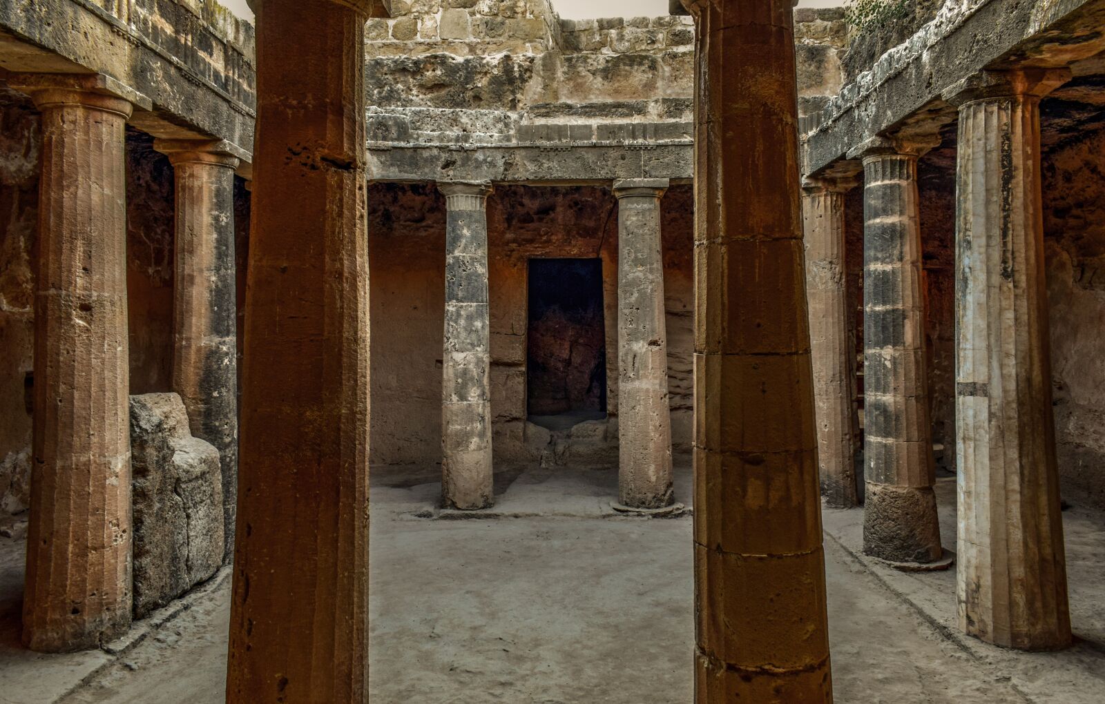 Nikon D3300 sample photo. Cyprus, paphos, tombs of photography