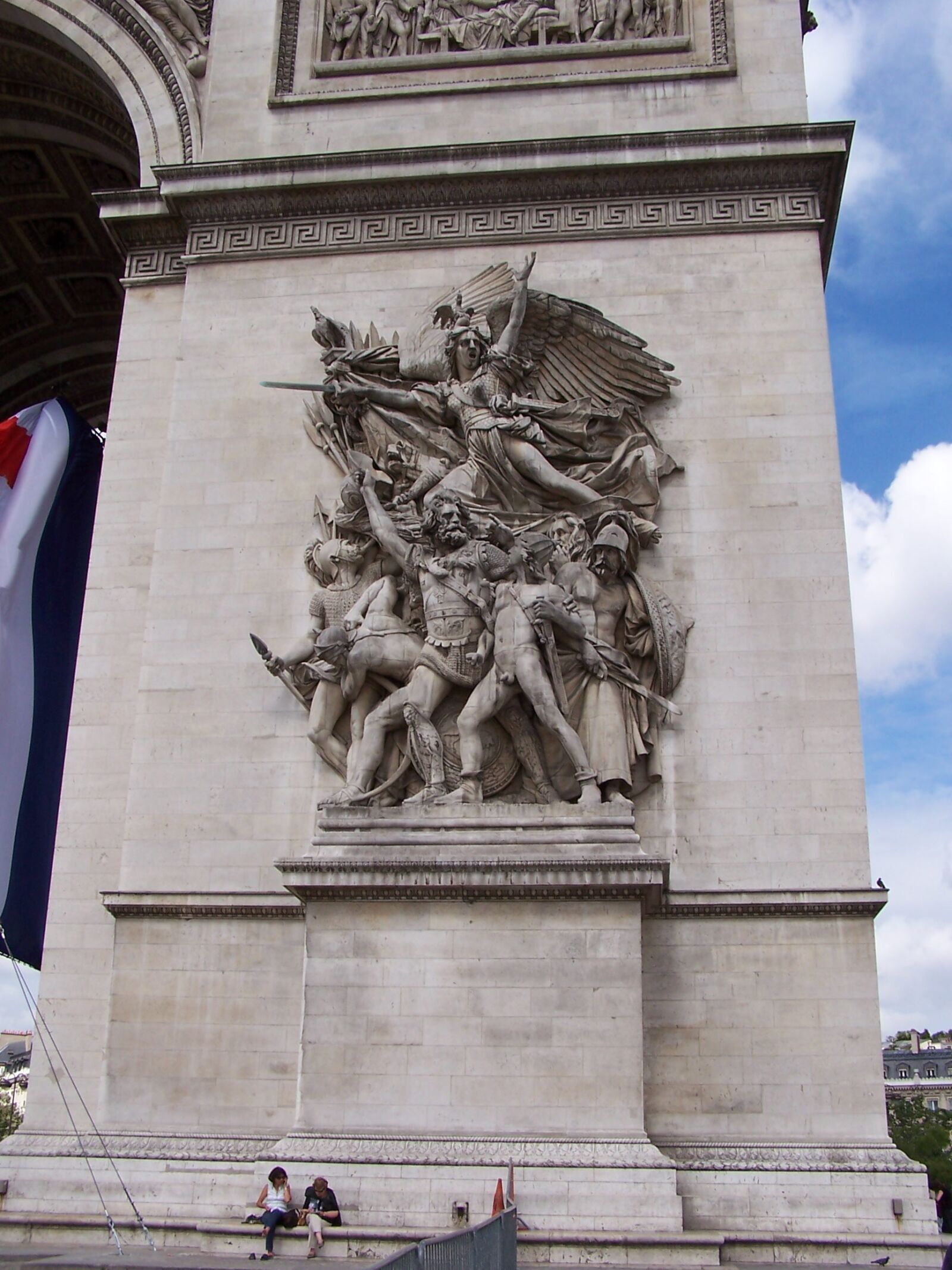 Kodak DX6490 ZOOM DIGITAL CAMERA sample photo. Arc, de, triomphe, statues photography