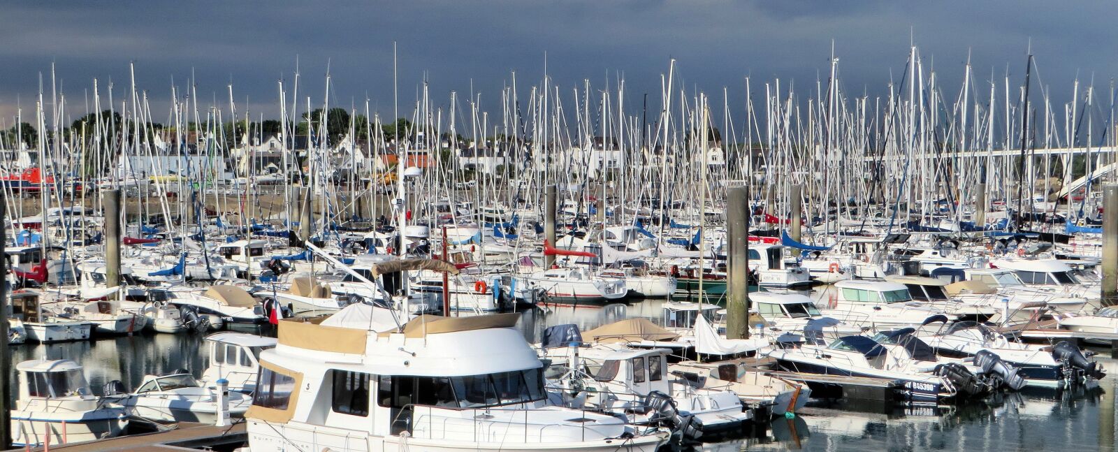 Canon PowerShot SX270 HS sample photo. Brittany, the trinity, boats photography