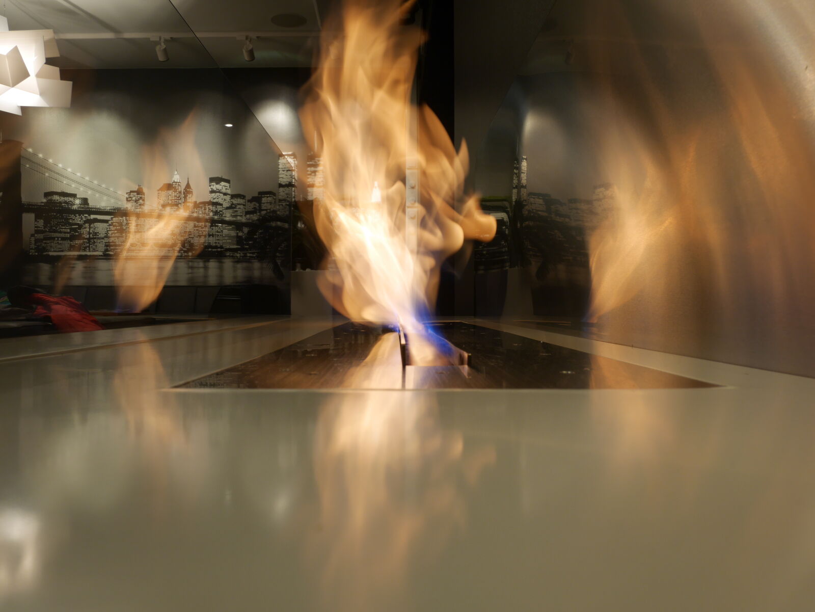 Panasonic Lumix DMC-GM5 sample photo. Fireplace without wood photography