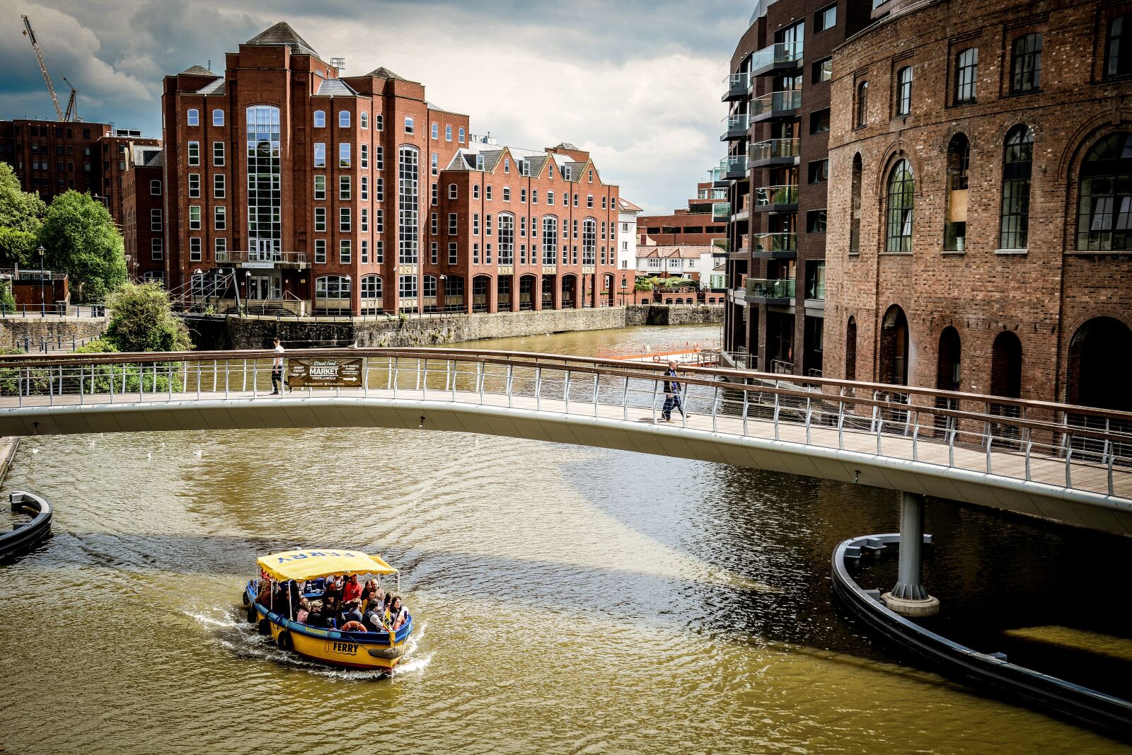 Nikon D7100 sample photo. Bristol, harbour, ferry photography