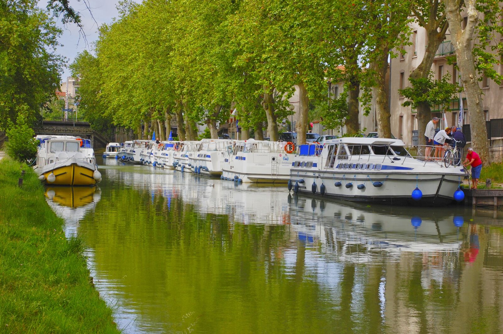 Nikon D40 sample photo. France, carcassonne, river photography