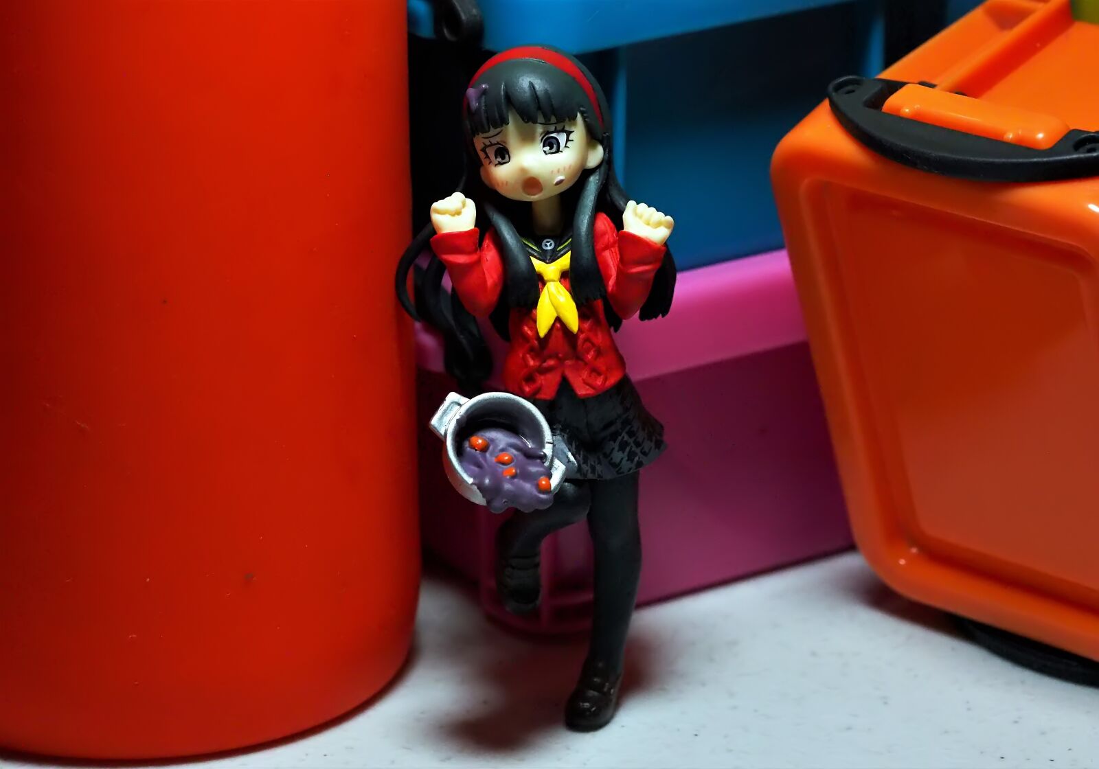 Olympus M.Zuiko Digital ED 60mm F2.8 Macro sample photo. Girl, toy, figurines photography