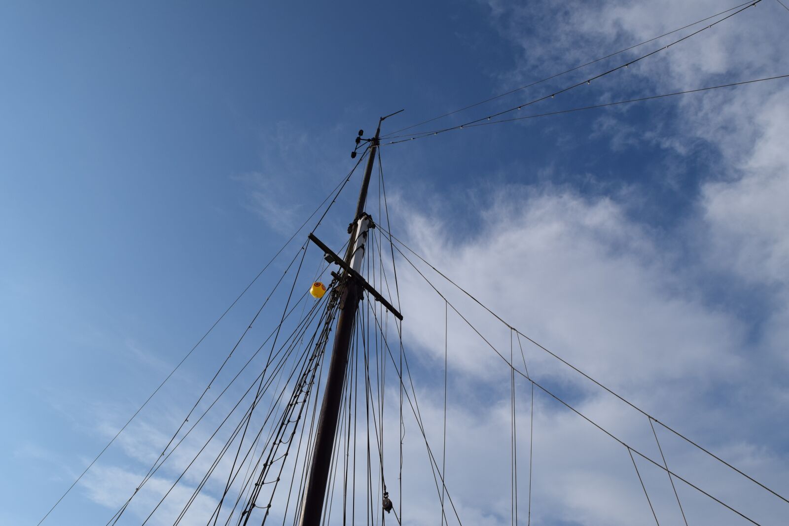 Nikon D5300 sample photo. Sail mast, mast, ship photography