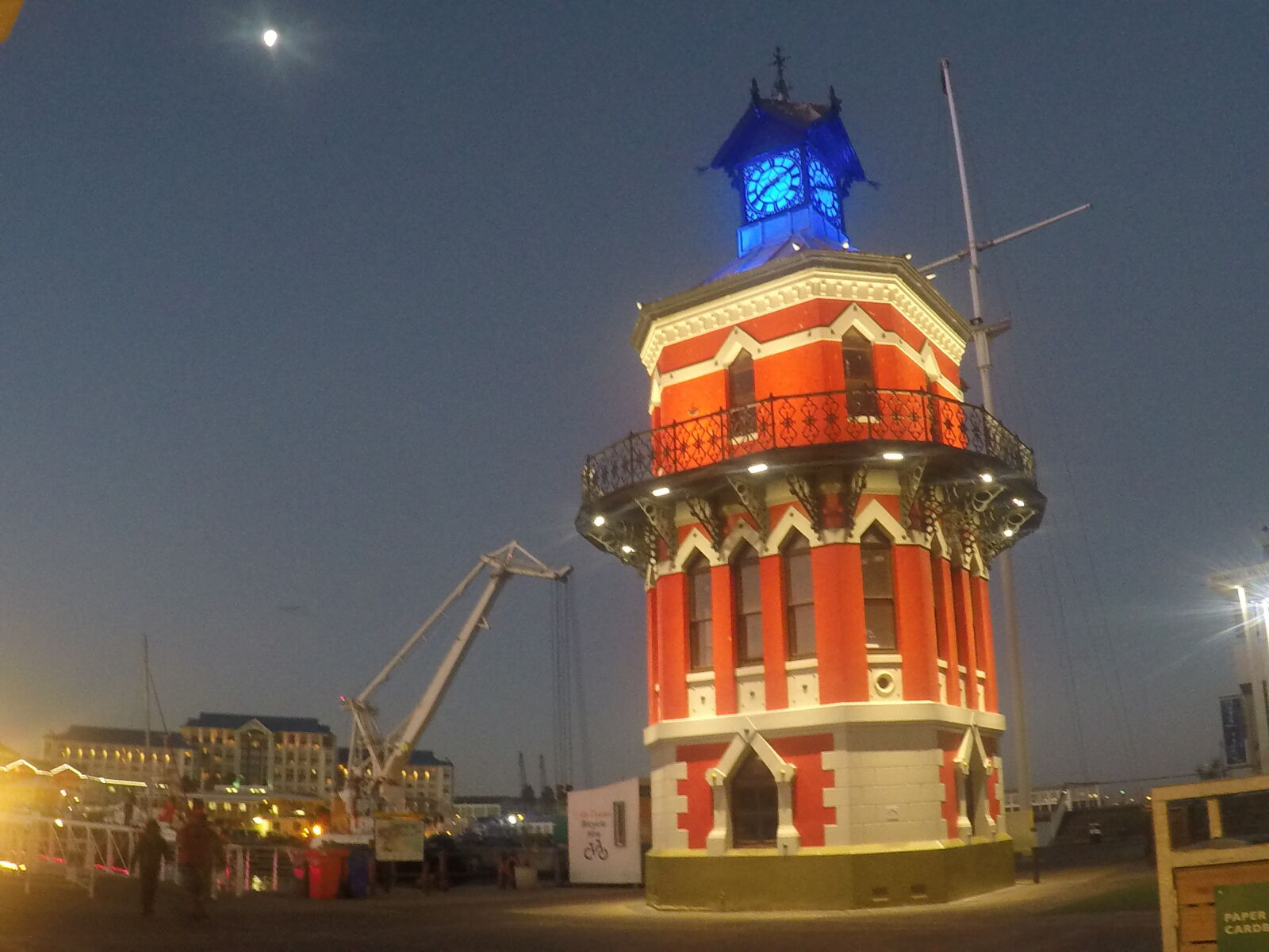 GoPro Hero5 Black sample photo. Cape, town, red, tower photography