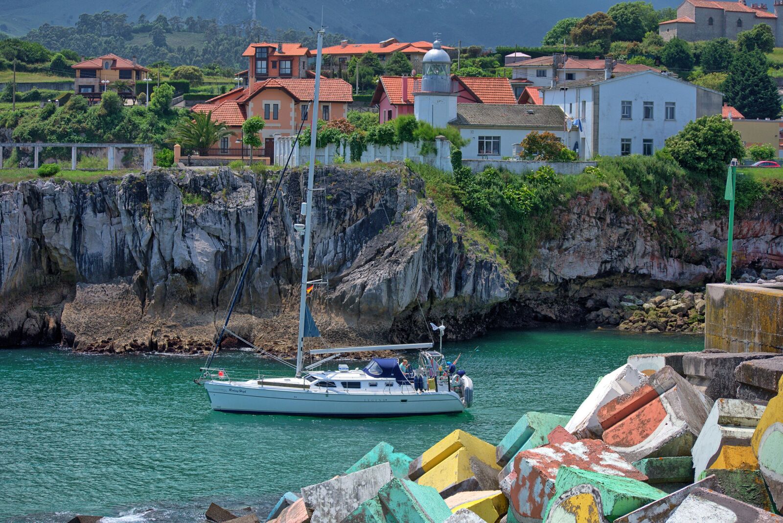 Nikon D3400 sample photo. Port, spring, boat photography