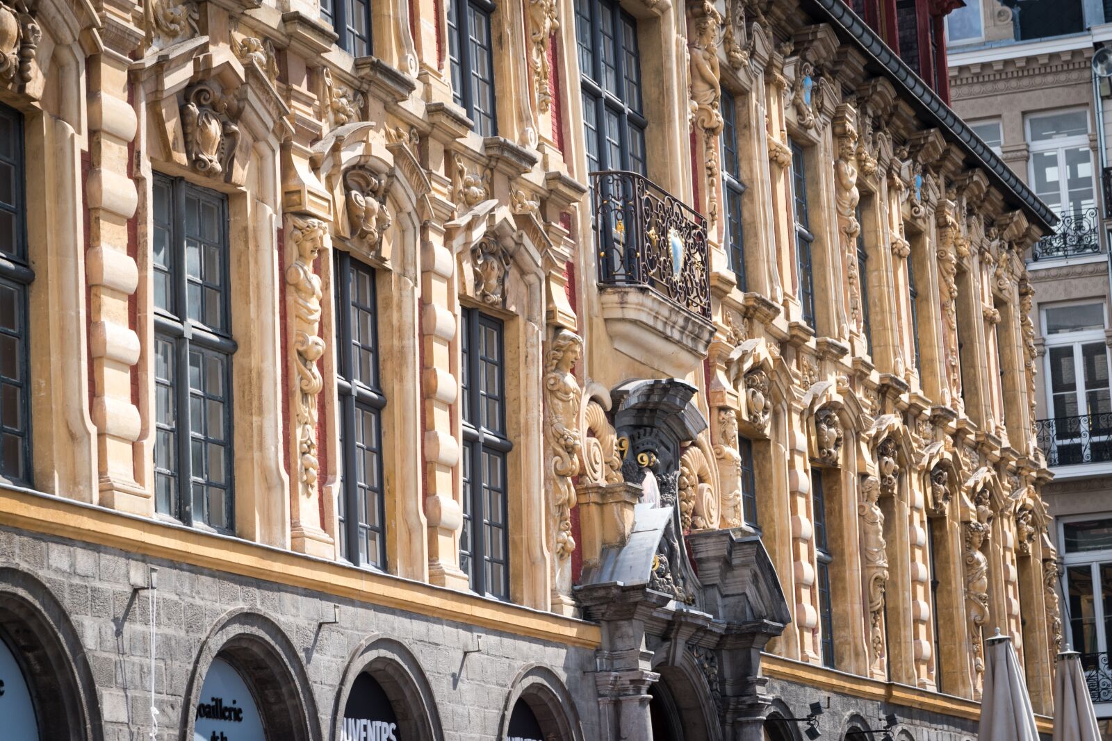 Nikon D5600 sample photo. Facade, lille, old stock photography