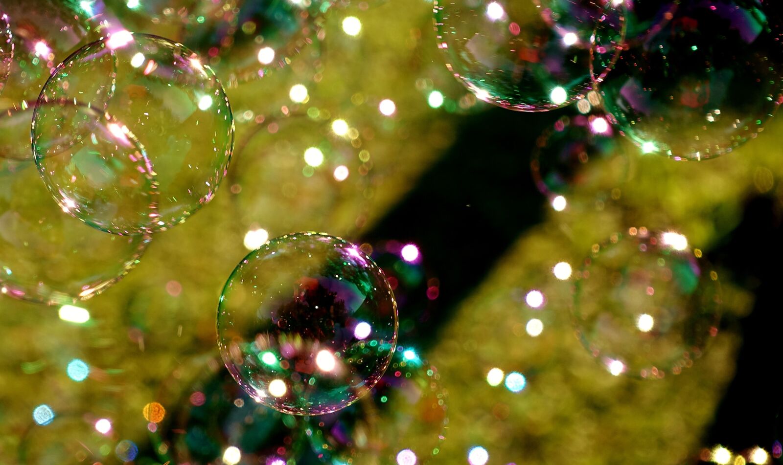 Sony DSC-RX100M5 sample photo. Soap bubbles, colorful, flying photography