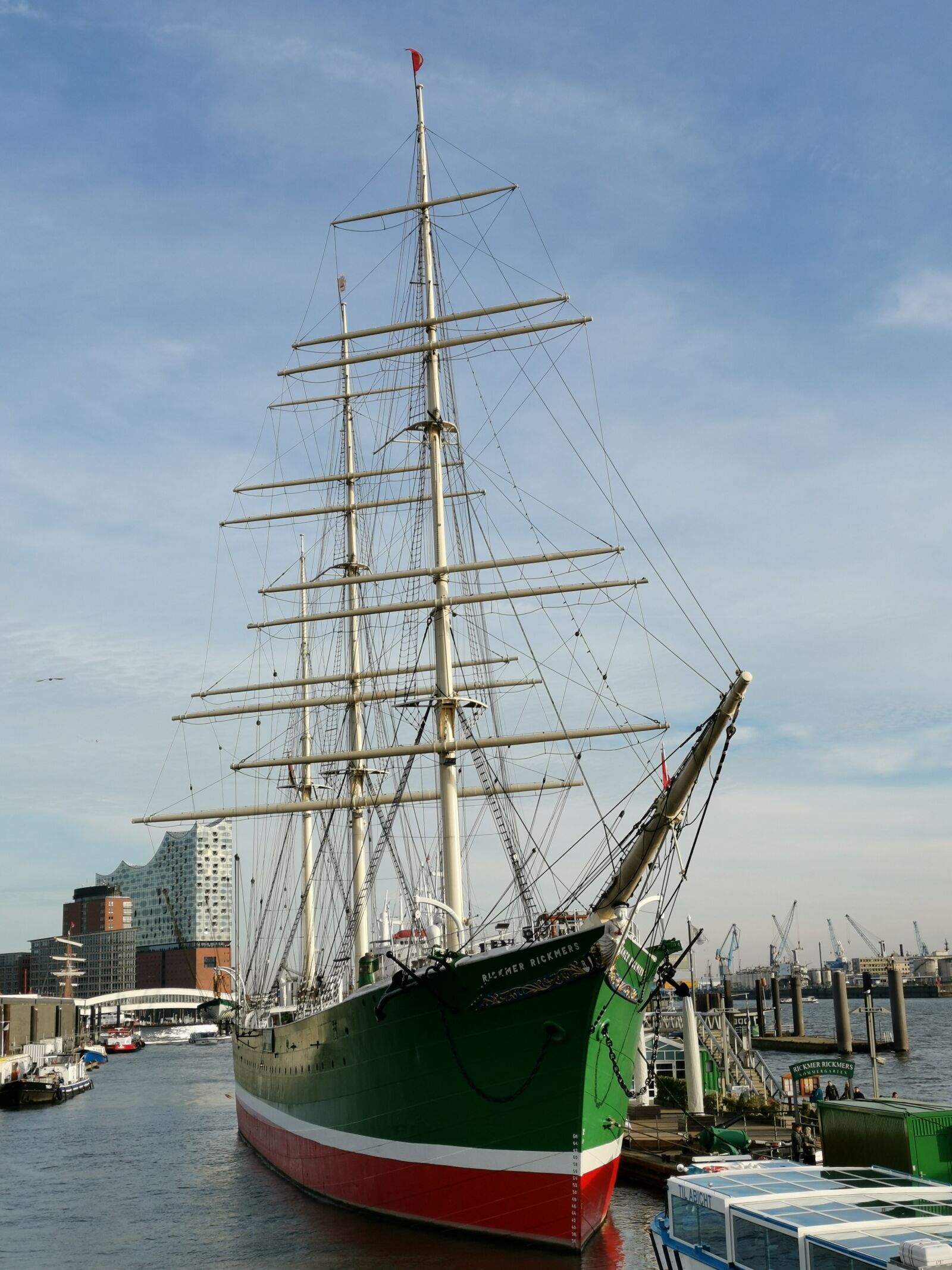 HUAWEI LYA-L29 sample photo. Hamburg, harbour, port photography