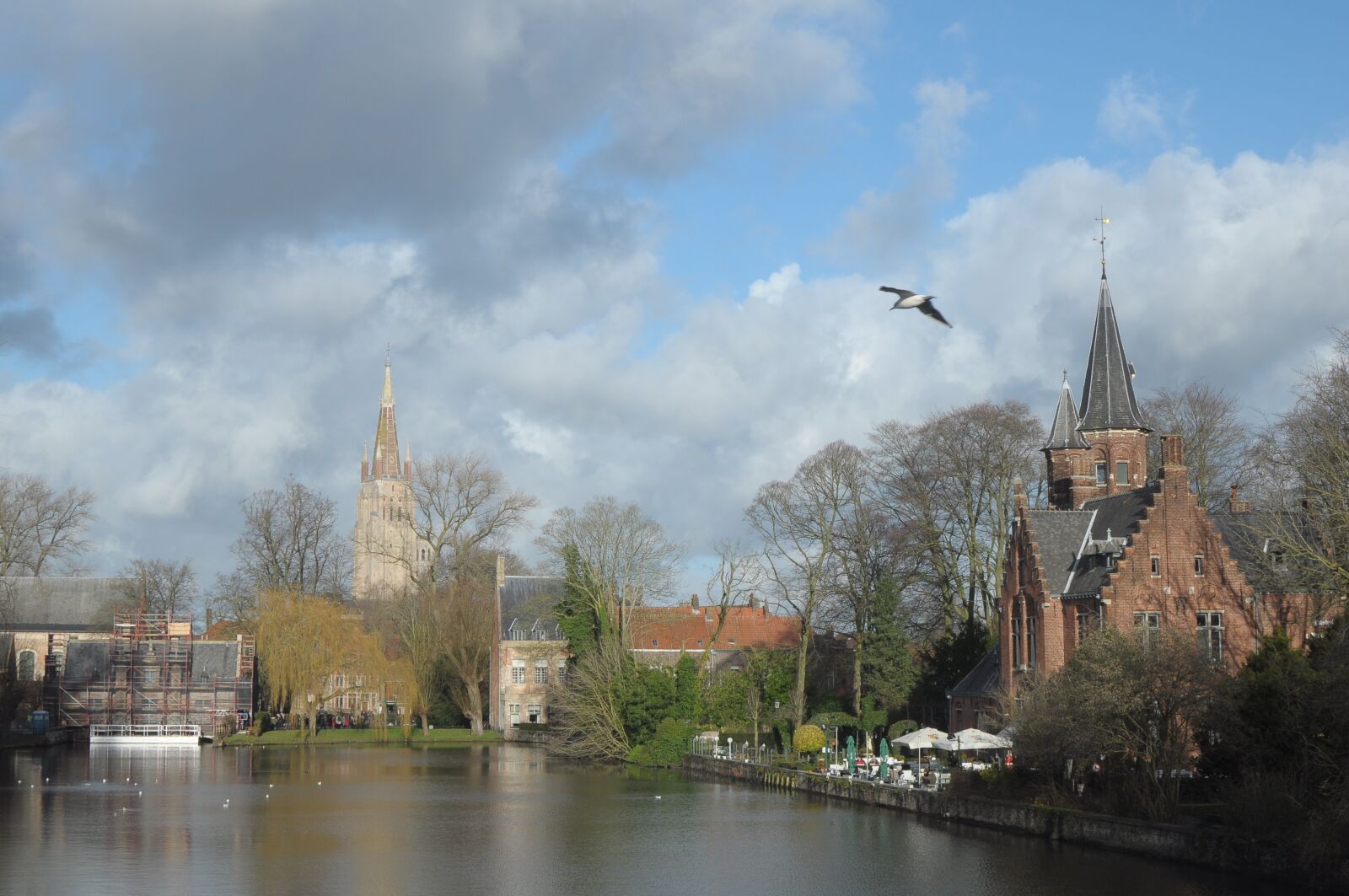 Nikon D90 sample photo. Bruges, belgium, lake photography